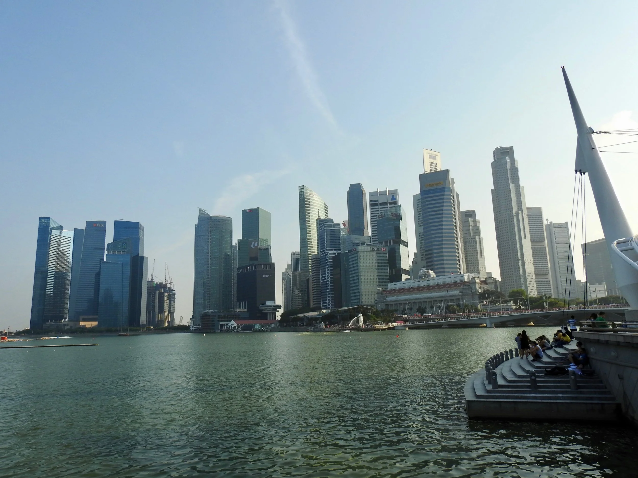 Singapore skyline. Photo: (C) Remko Tanis