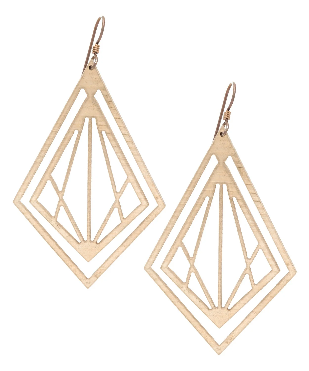 Earrings Made from Cymbals