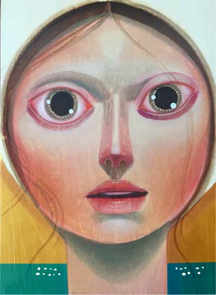  “Heat Stroke” - oil on wood - 9 x 12 in. 2016
