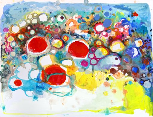 #302, 2016 - Mixed media on paper, 10'' x 13''