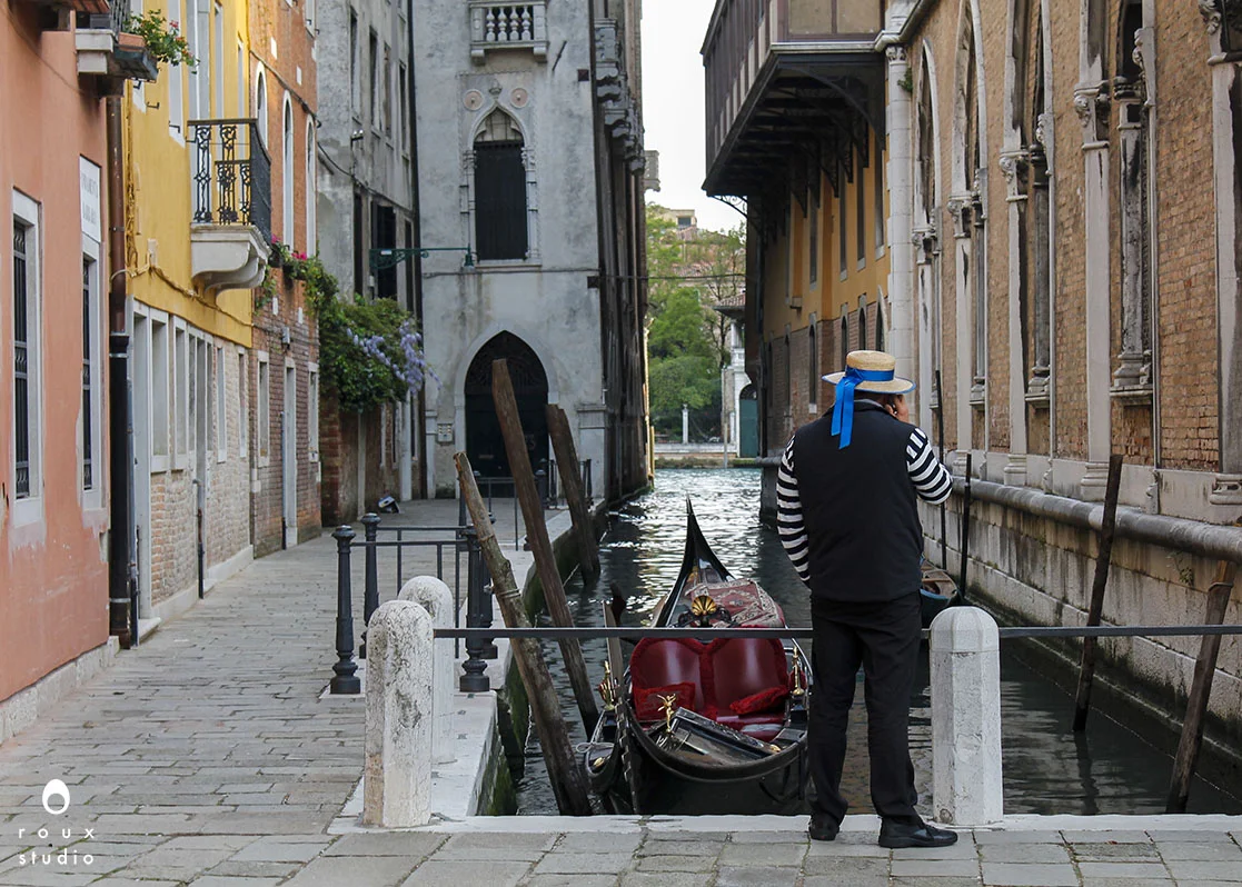 gondolier venice, italy | april 2014