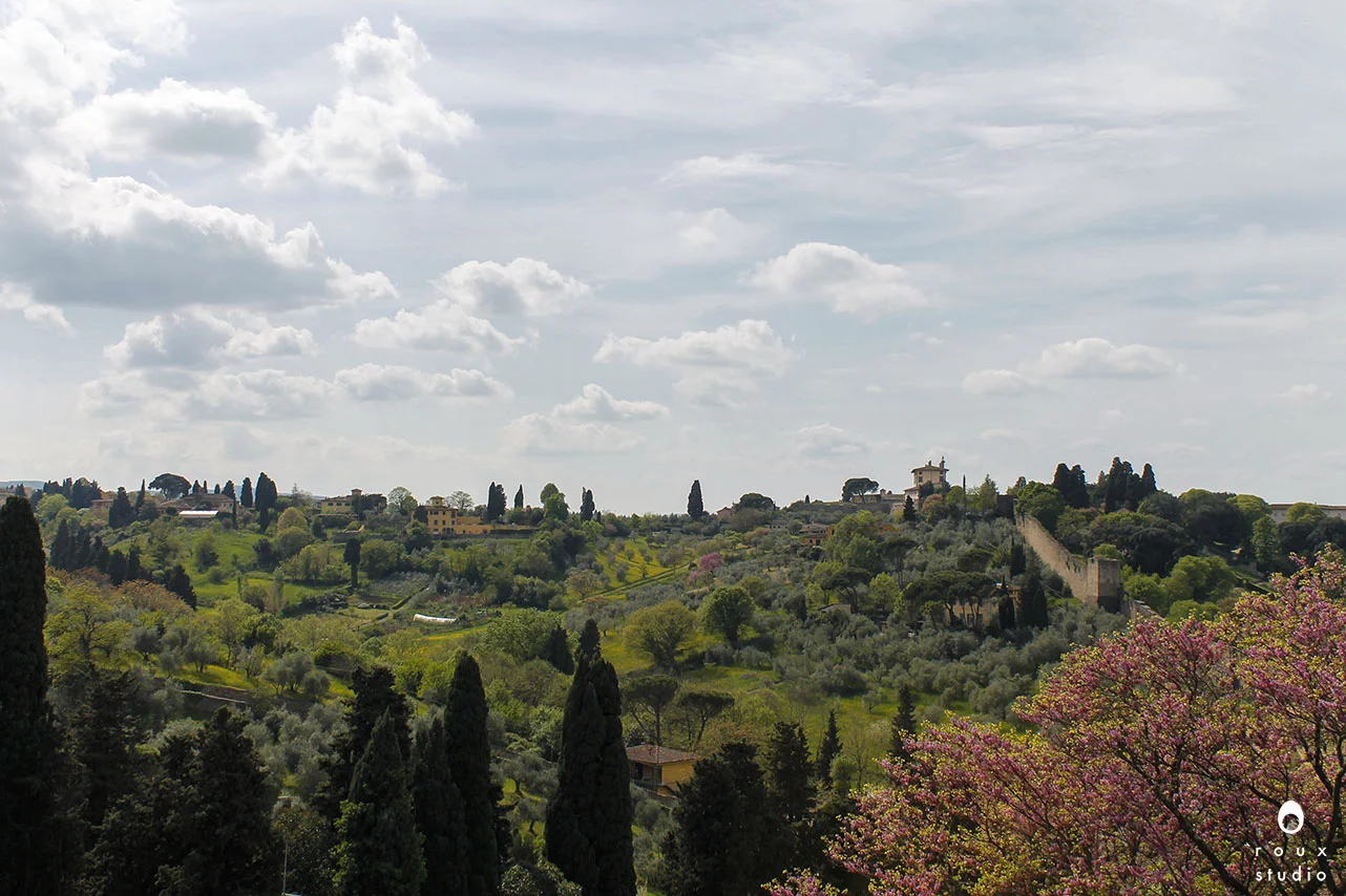 outskirts of the city florence, italy | april 2014