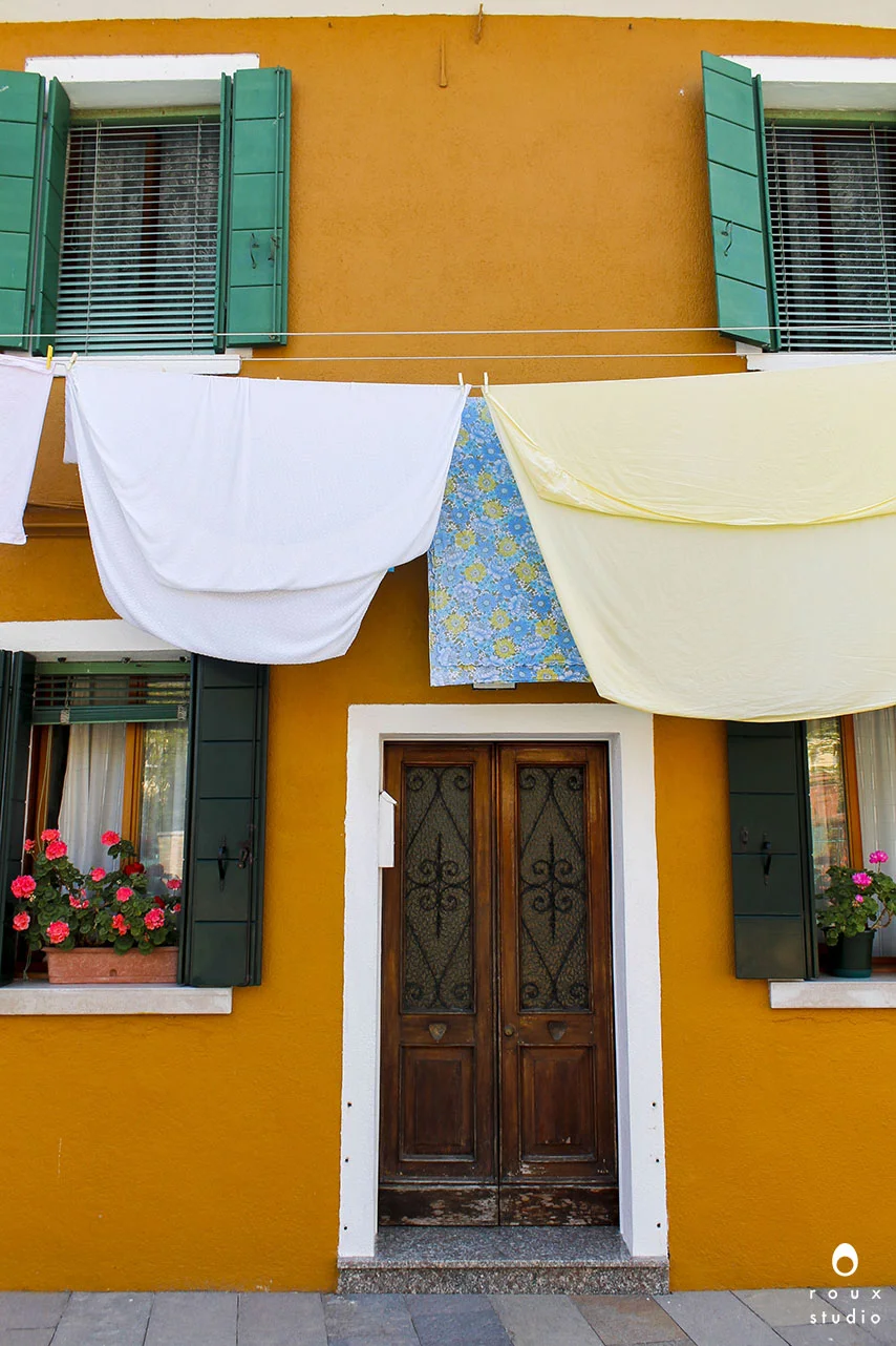 yellow house burano, italy | april 2014