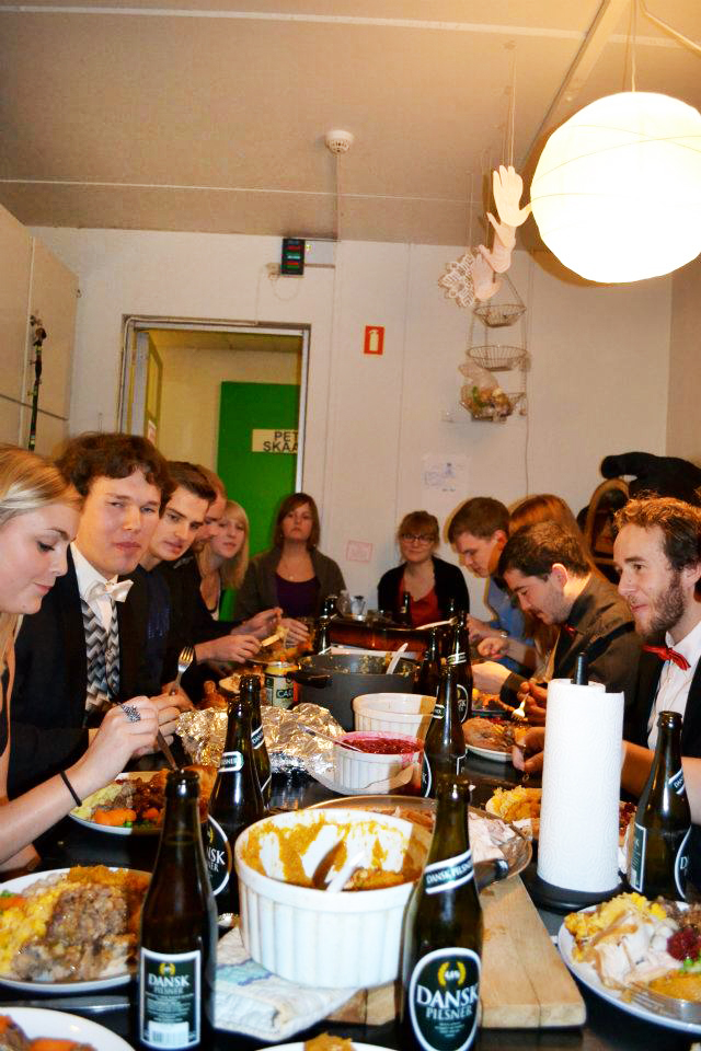 Danes' first Thanksgiving