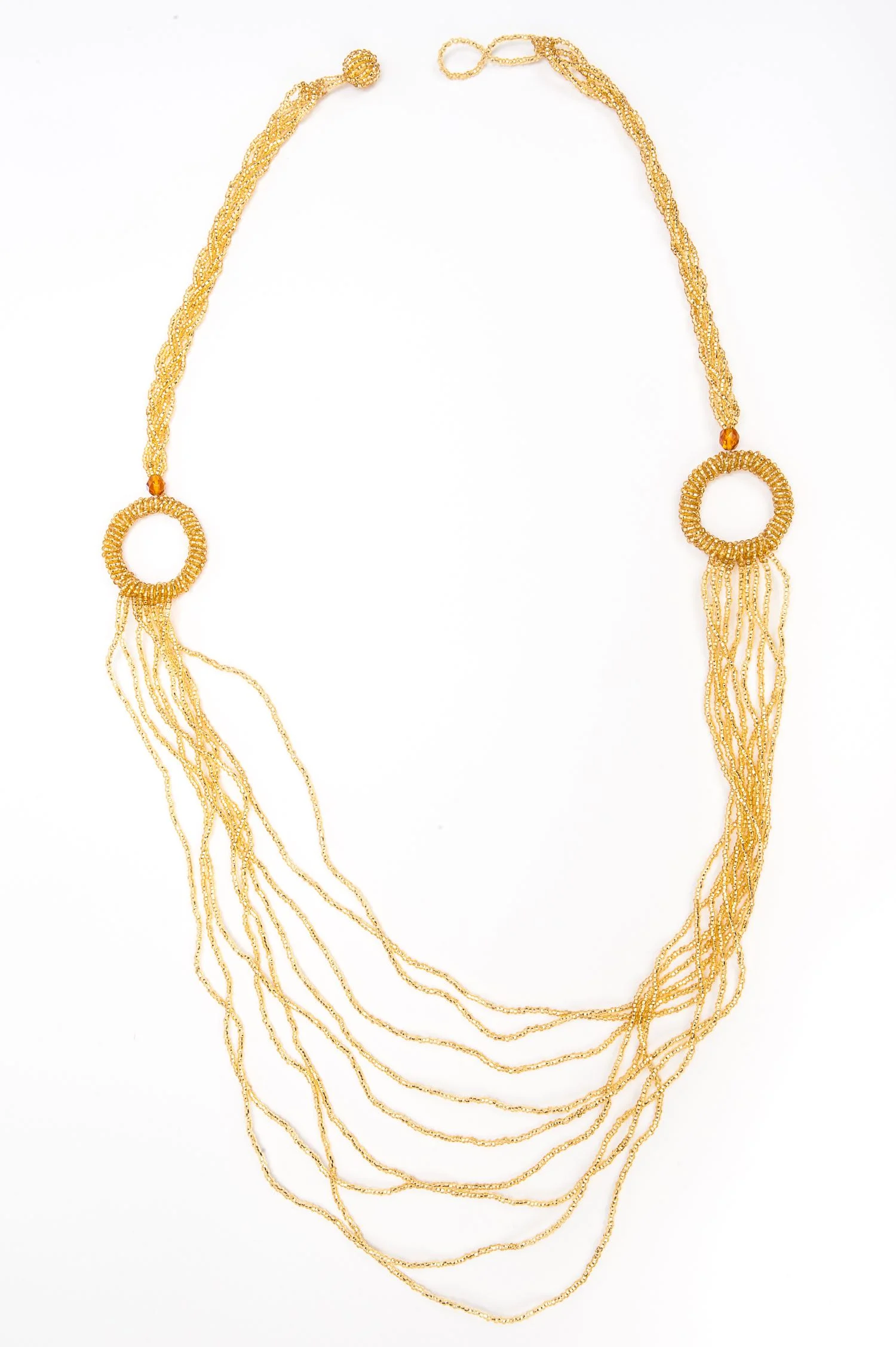 Donut Beaded Necklace