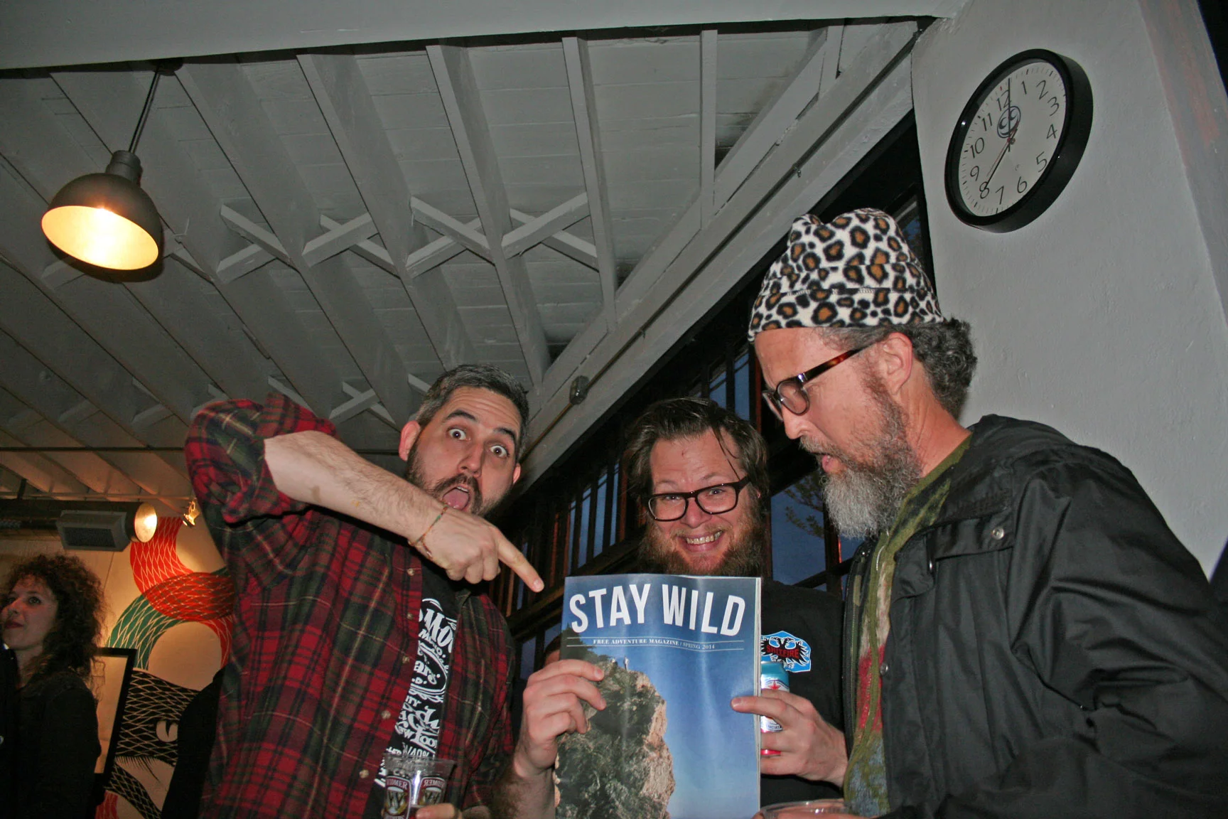 Souther Salazar, Bwana Spoons, and Greg Pitters are stoked!