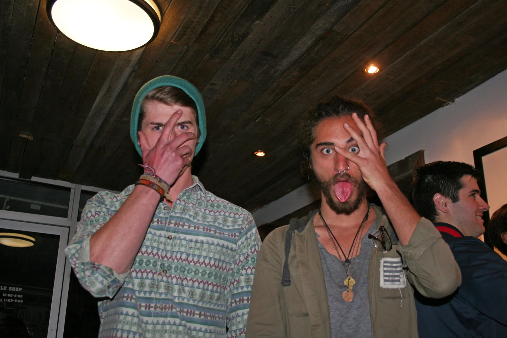 These guys came to the party from thousands of miles away!