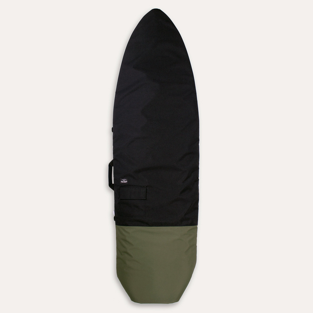 Wayward Stock // Roll-Top Board Bag If you surf, you have a love for simple minimalism, just like you’ll find in this roll-top. Fits boards up to 6’8” in the padded cloth-lined bag with a coated polyester shell. $149.95 // waywardstock.com // Made in Washington 