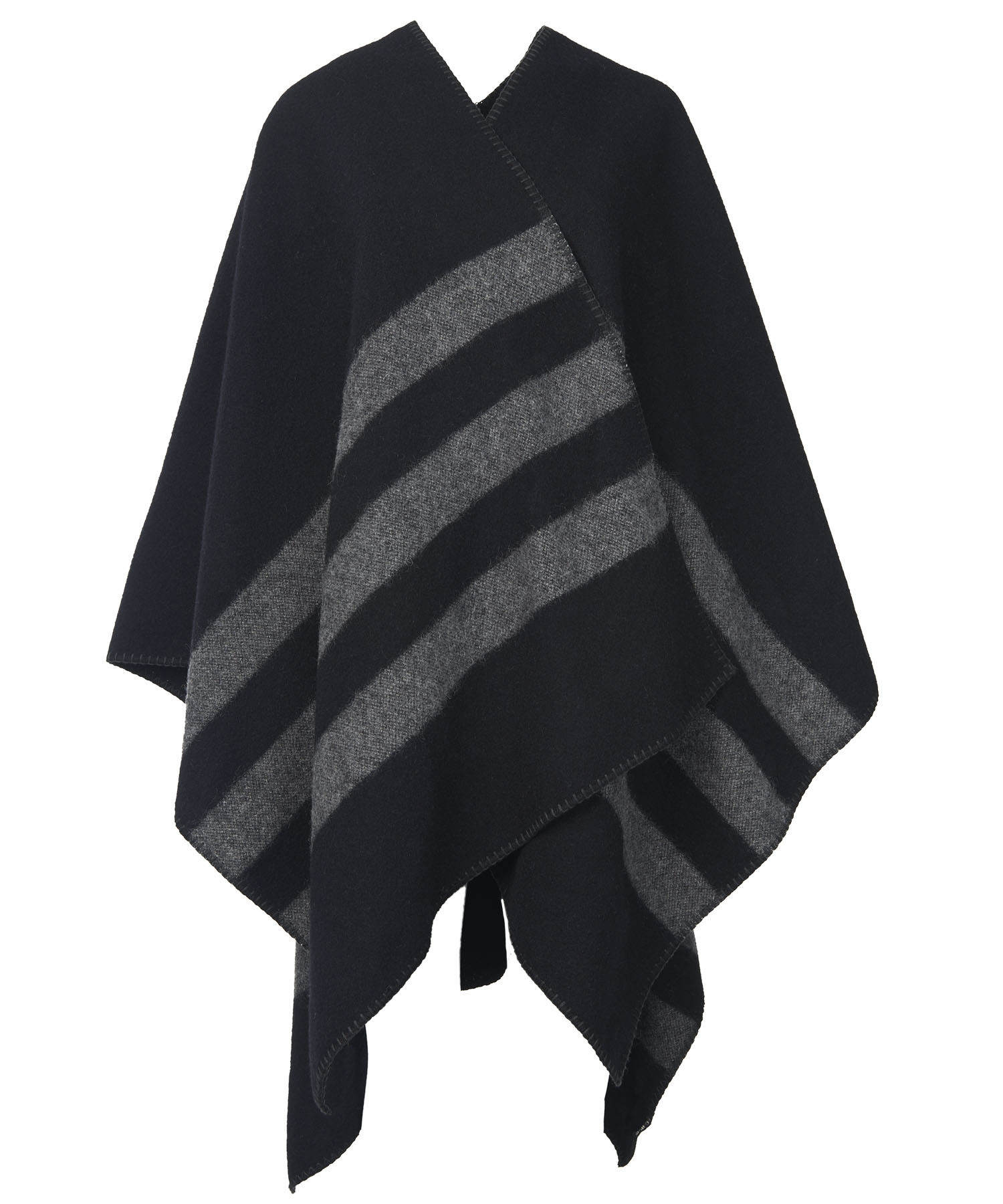 Do you like Clint Eastwood Westerns? Duh, everyone does. This Woolrich X Westerlind Poncho will keep you warm and mysterious while you squint in the light of a new day.