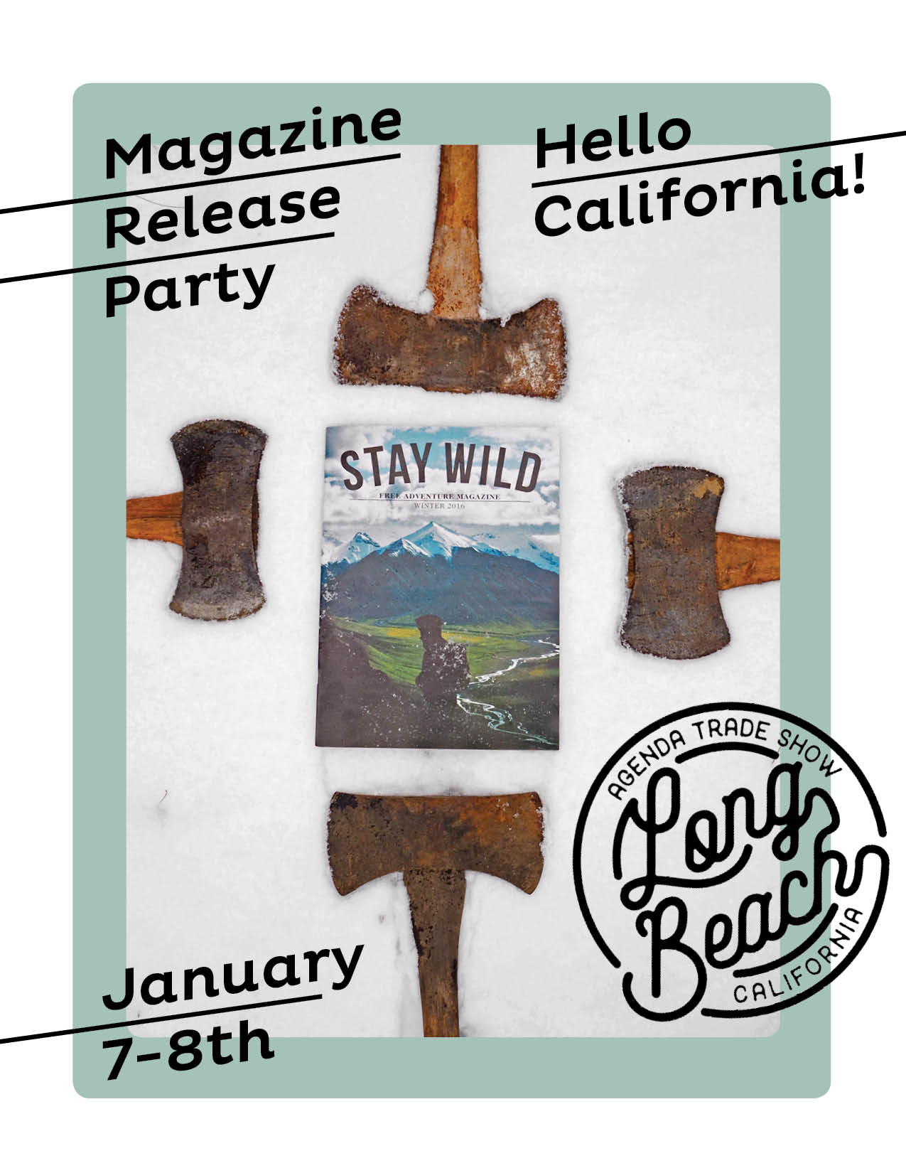 Hola California! Come grab our freshest issue from the news stand of Agenda Long Beach