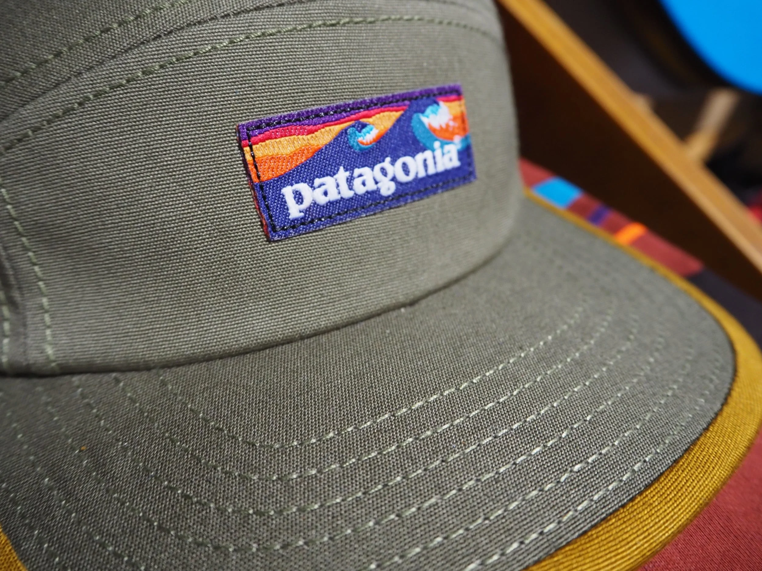 Patagonia : All their new wetsuits are neoprene-free. That means they’re better for the environment. I saw so many awesome things like a new poncho that I don’t even want to bore you with the details. Just look at the picture.