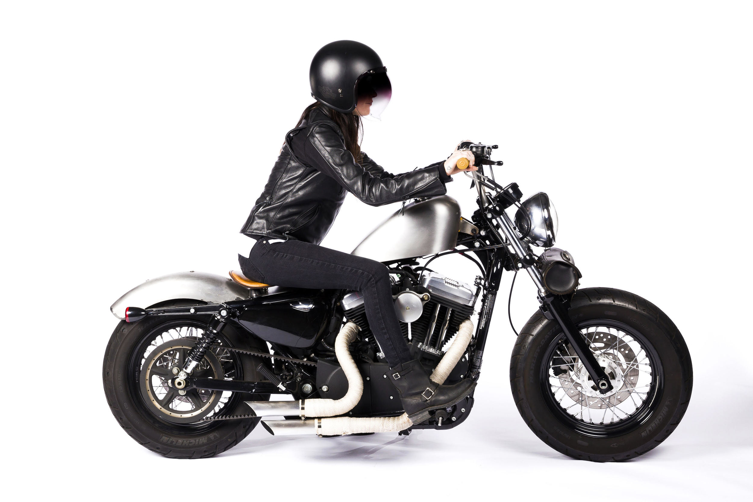 Portland based Strange Vacation is the first on the scene to make modern motorcycle wear for women. We believe this is a whole new category of adventure that's just begun to warm up and hit the main road.