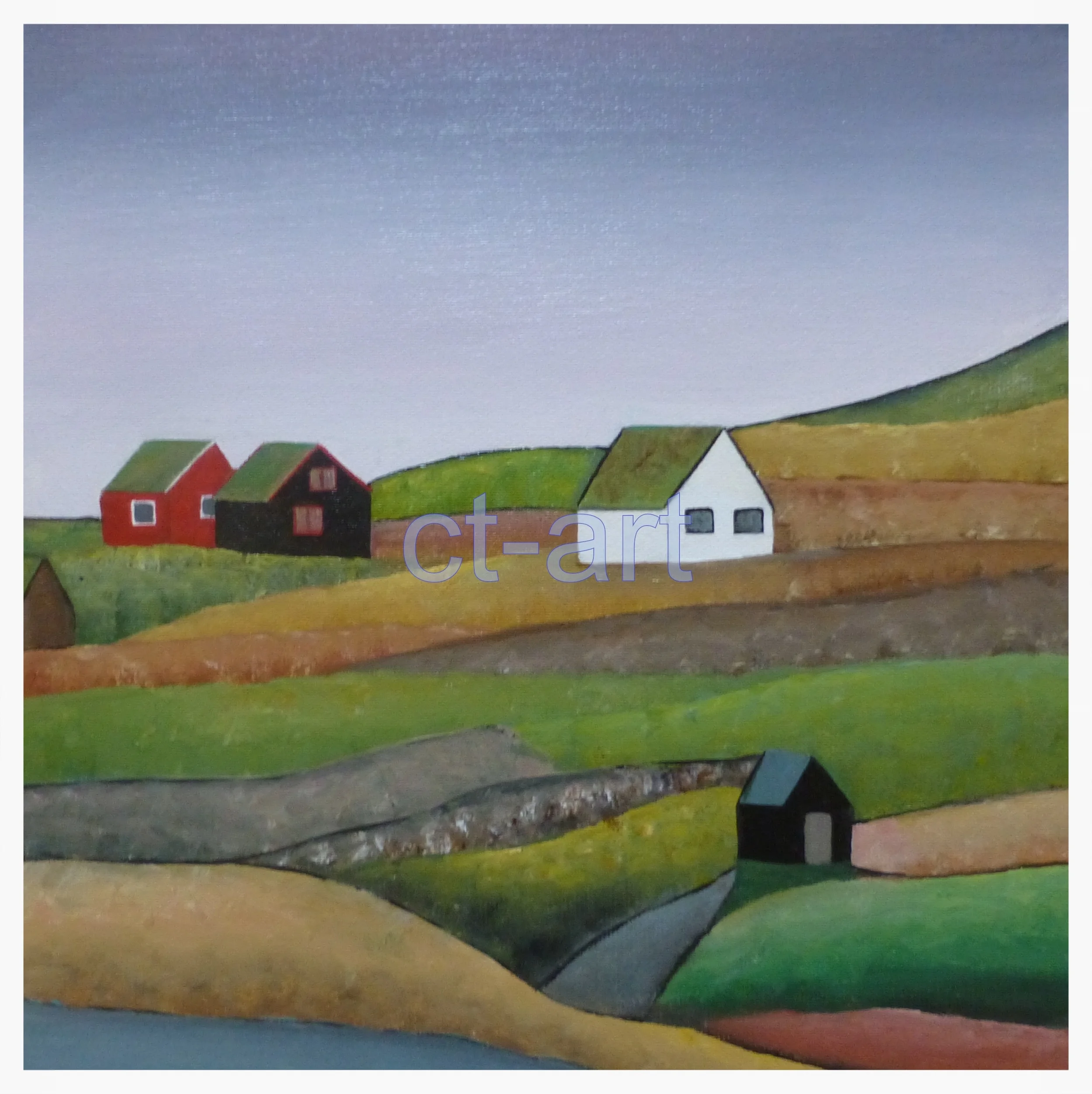 Uden titel XI - 30 x 30 cm