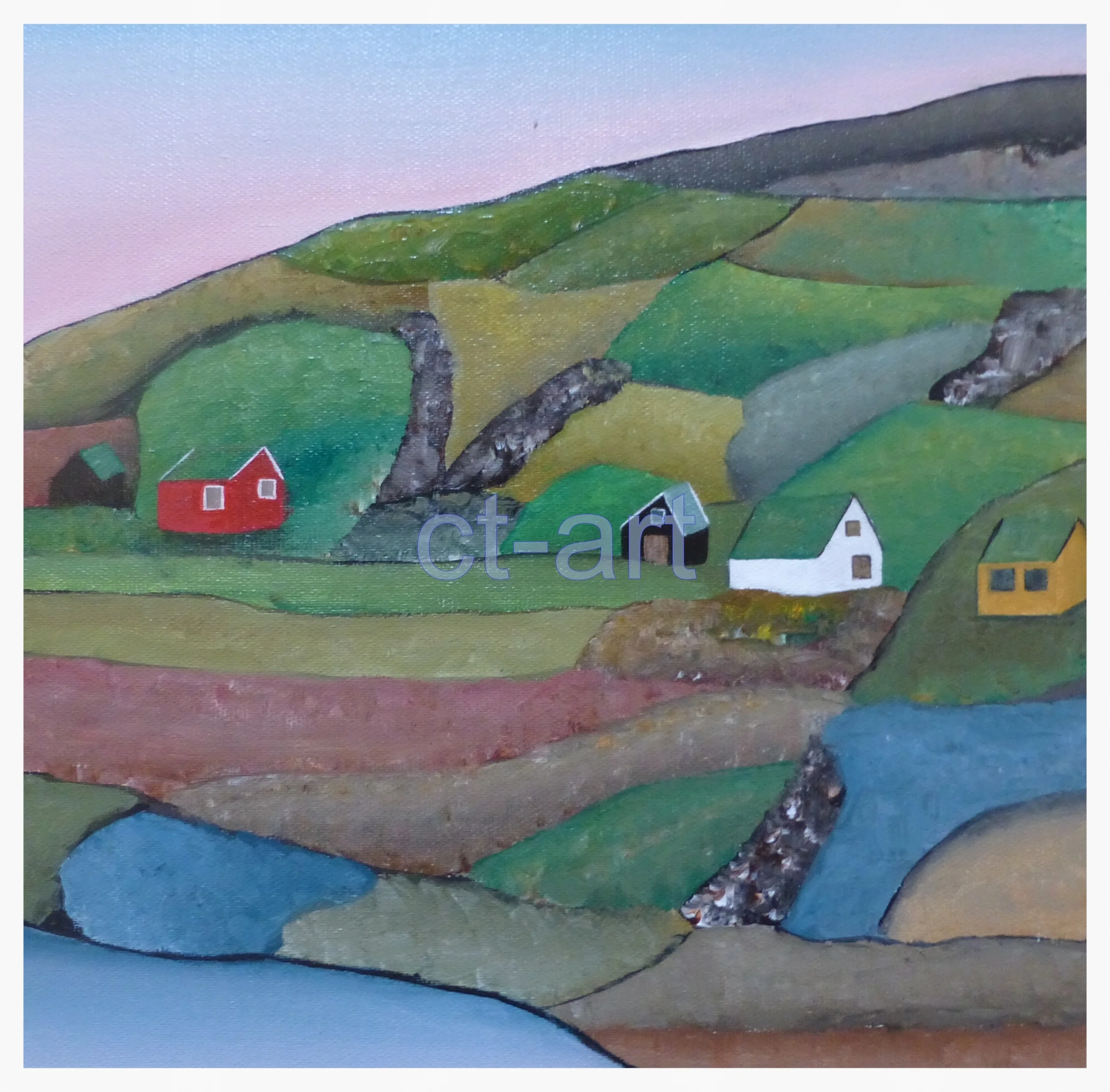 Uden titel X - 30 x 30 cm