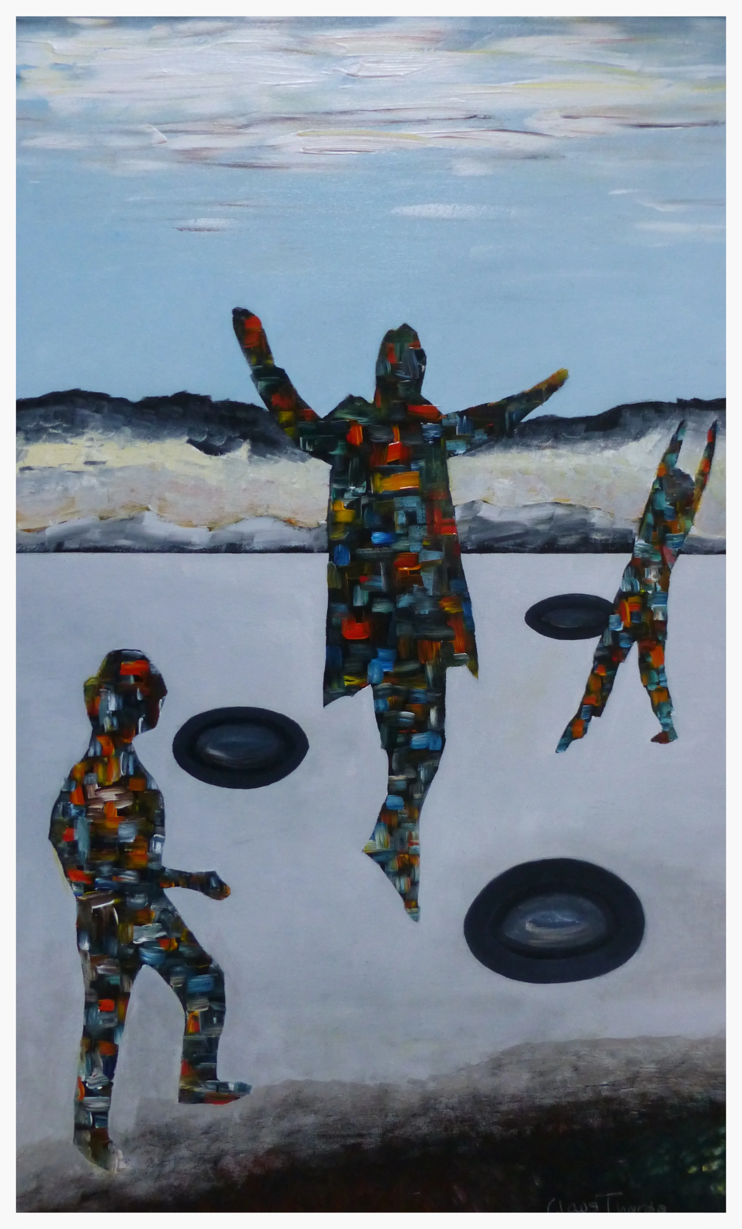 Electronic Sense 60 x 100 cm - 2200 kr.