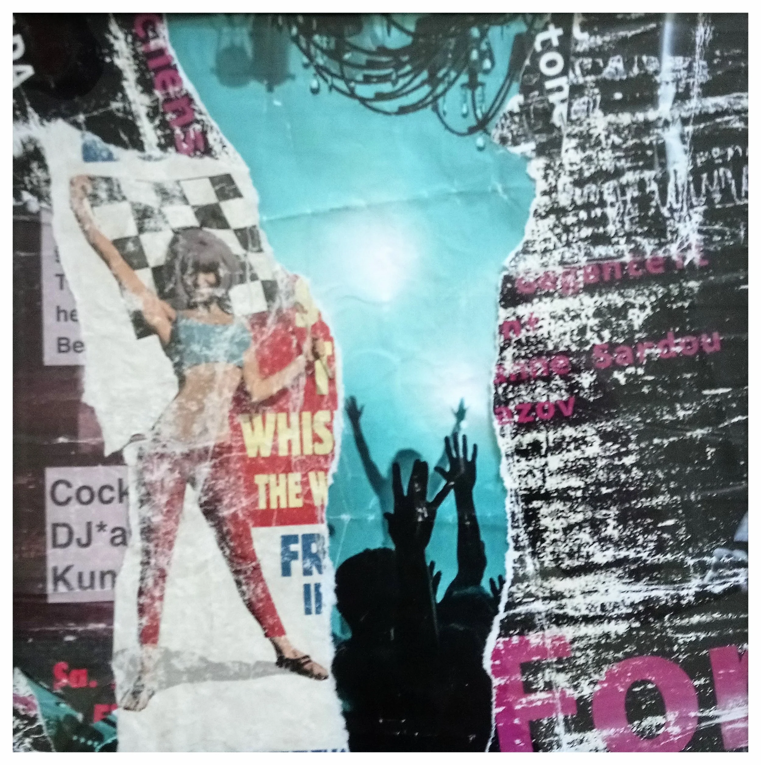 Street Poster Art - Berlin 2018 No. 11 - 32 x 32 cm