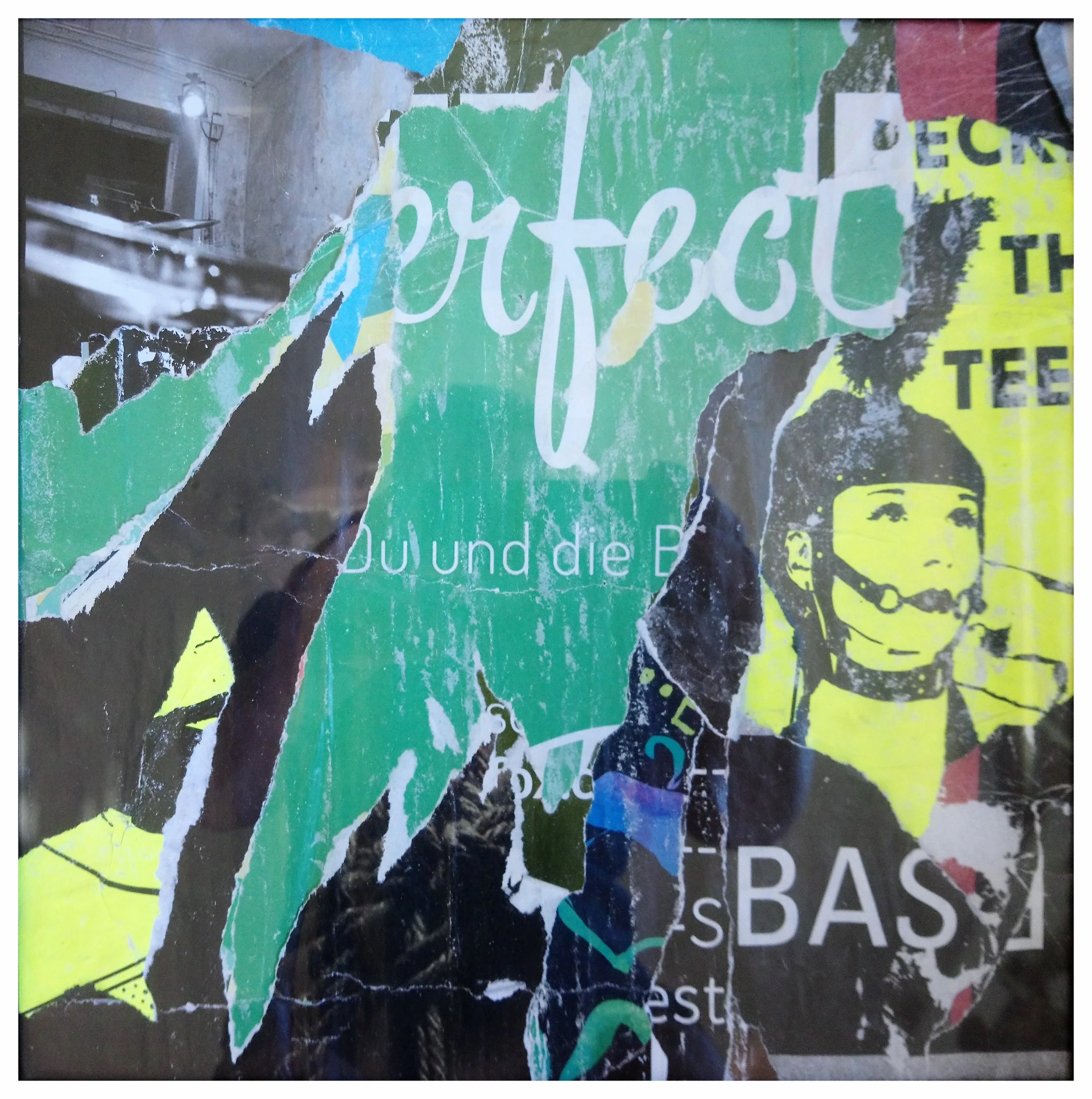 Street Poster Art - Berlin 2018 No. 5 - 32 x 32 cm