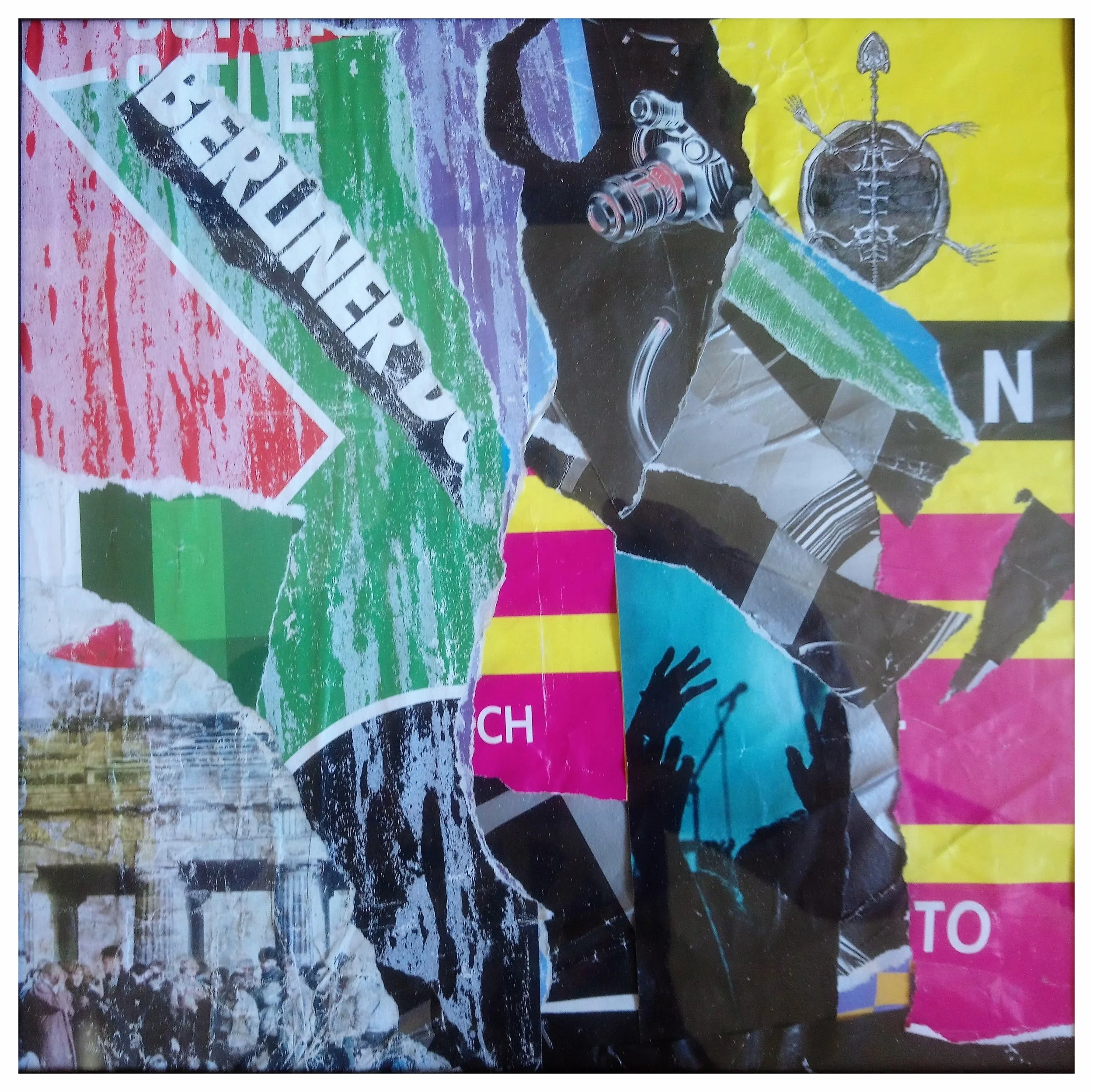 Street Poster Art - Berlin 2018 No. 2 - 32 x 32 cm