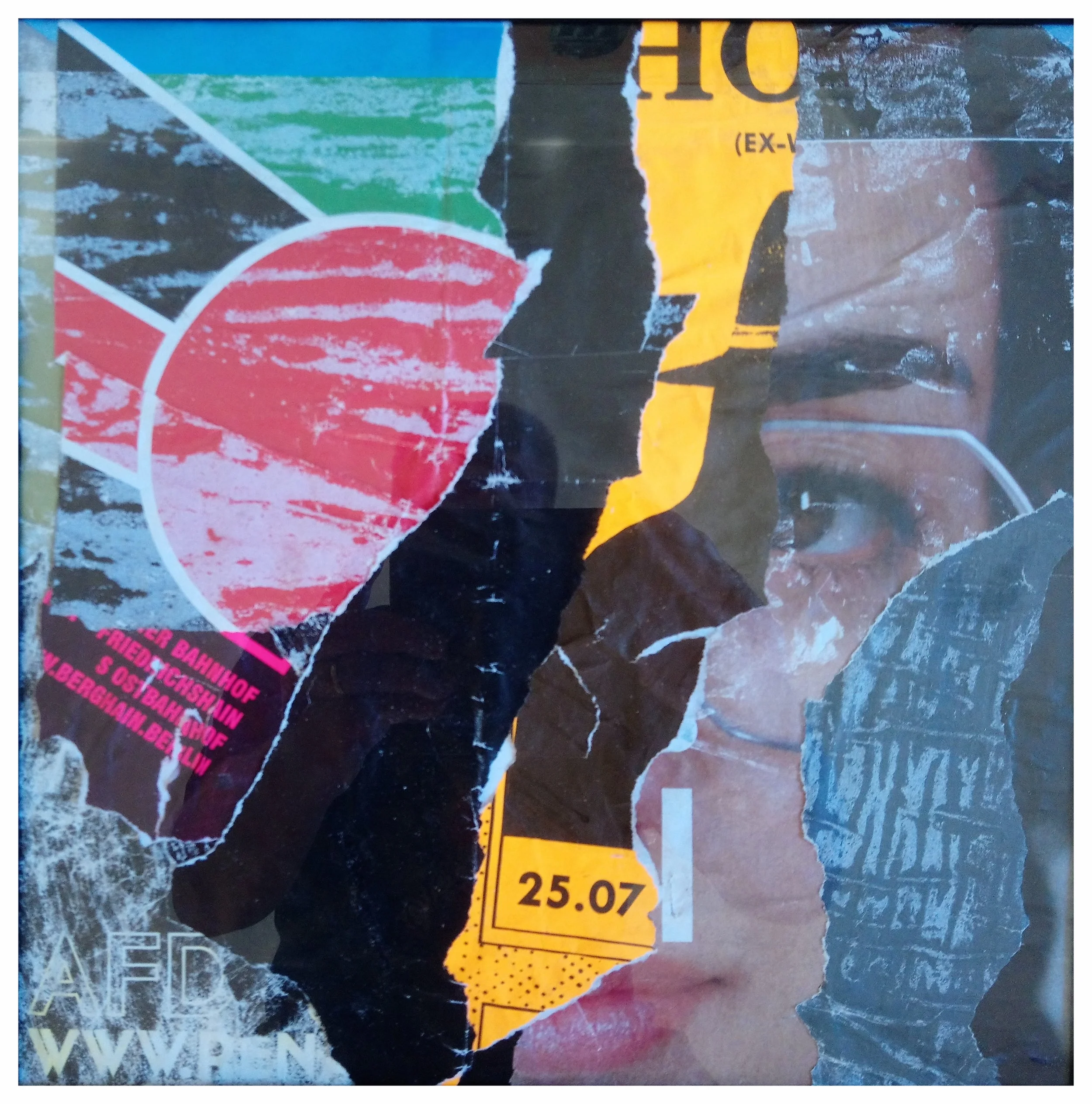 Street Poster Art - Berlin 2018 No. 6 - 32 x 32 cm