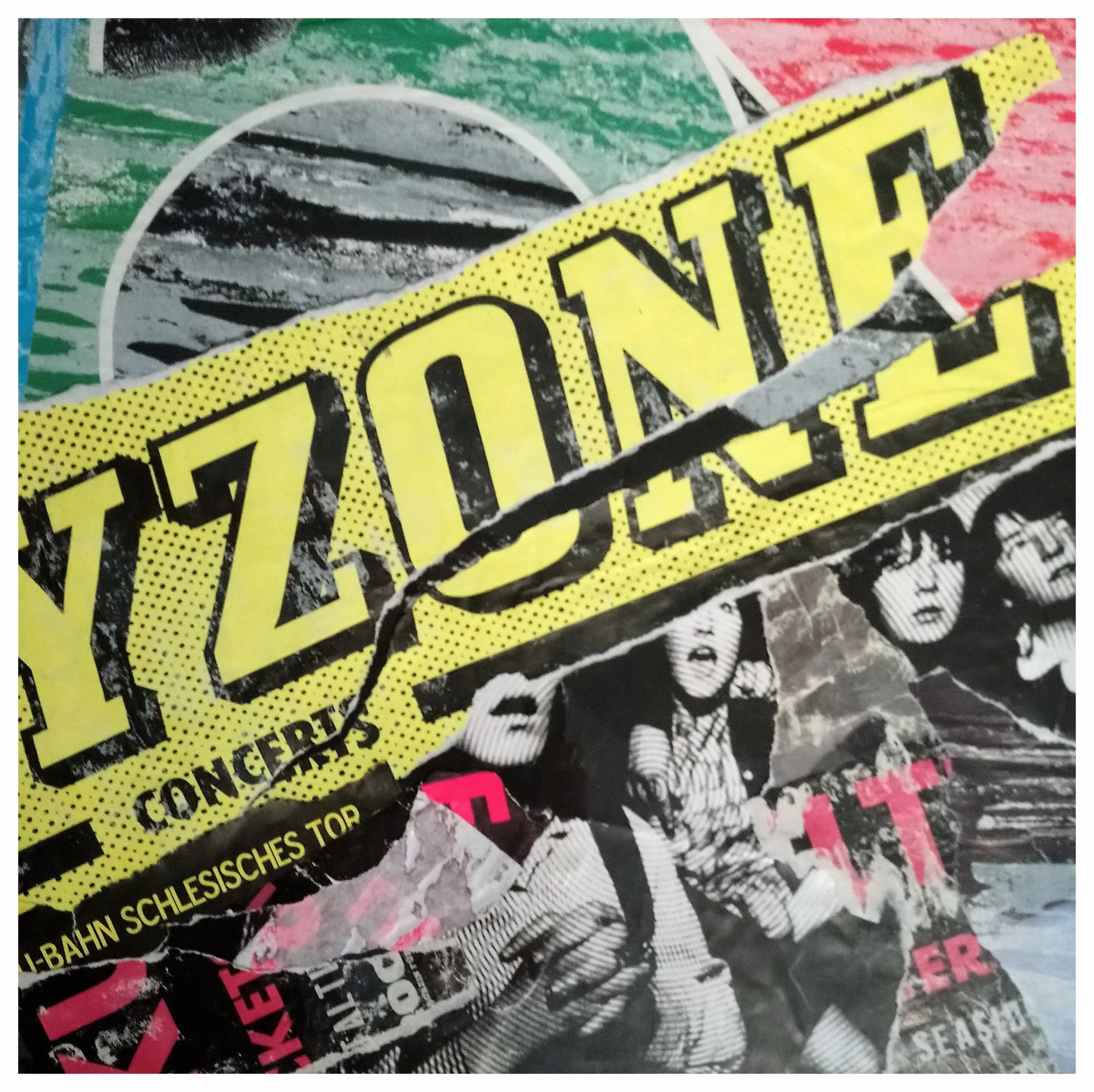 Street Poster Art - Berlin 2018 No. 13 - 32 x 32 cm