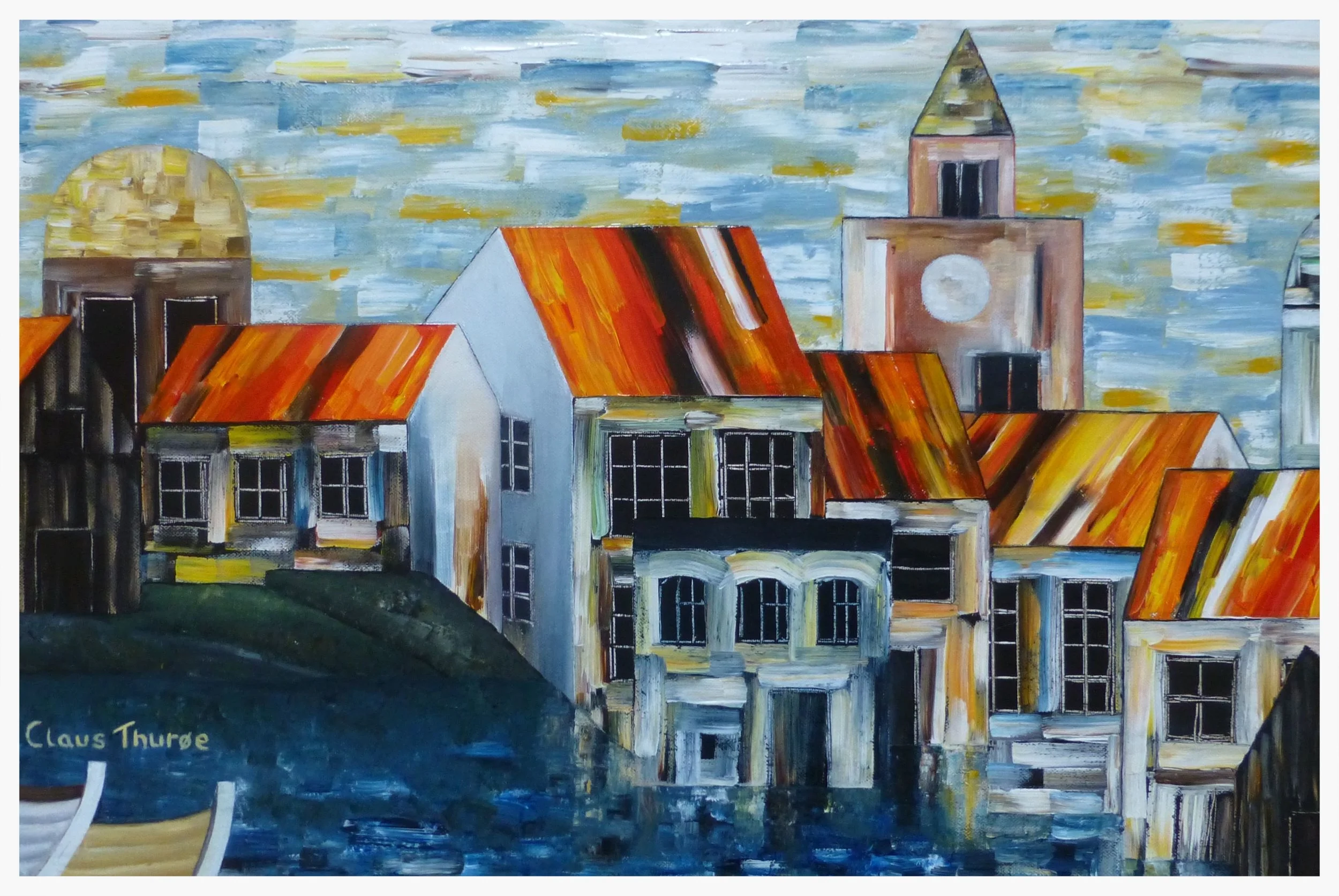 Cityship - 40 x 60 cm