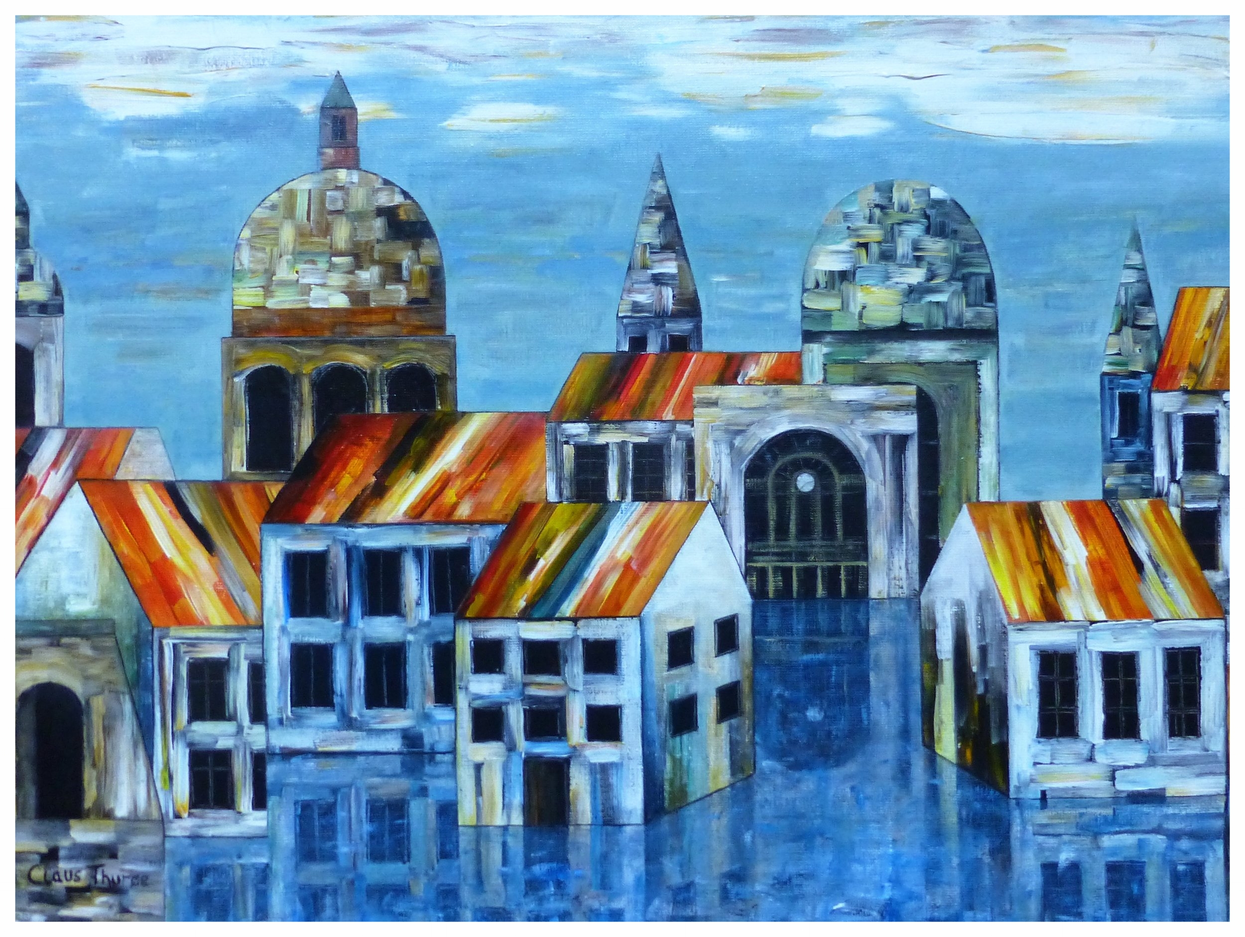 Pest East Bank - 60 x 80 cm