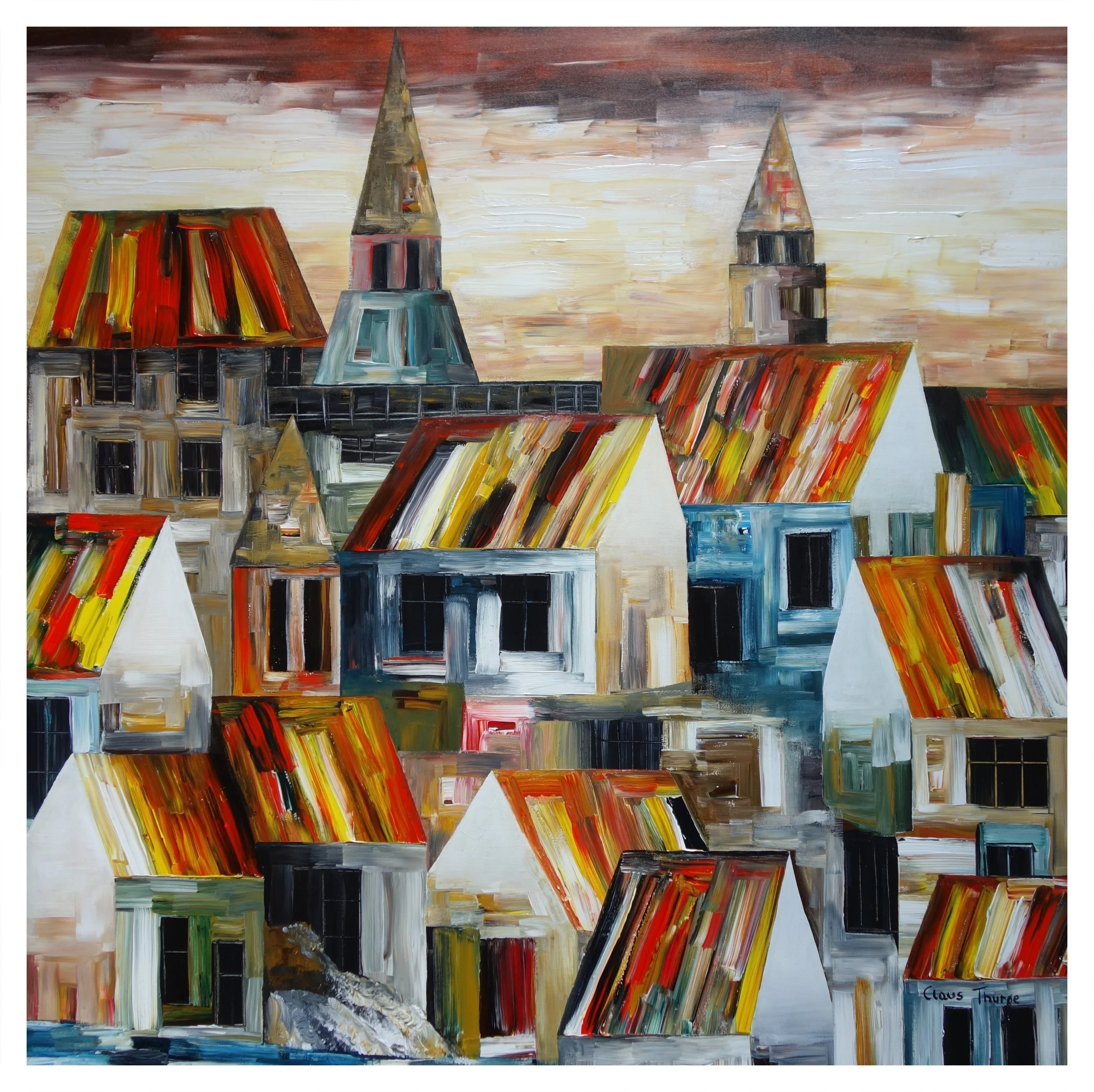 Sans Souci - 100 x 100 cm