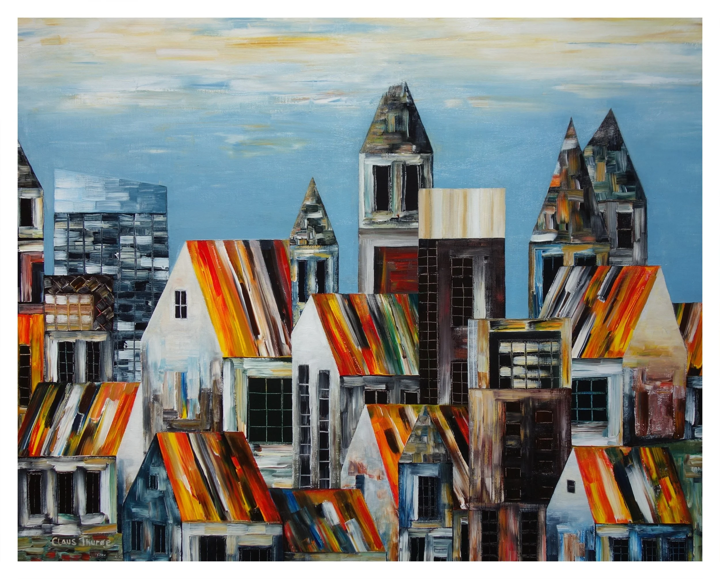 Colour City - 80 x 100 cm