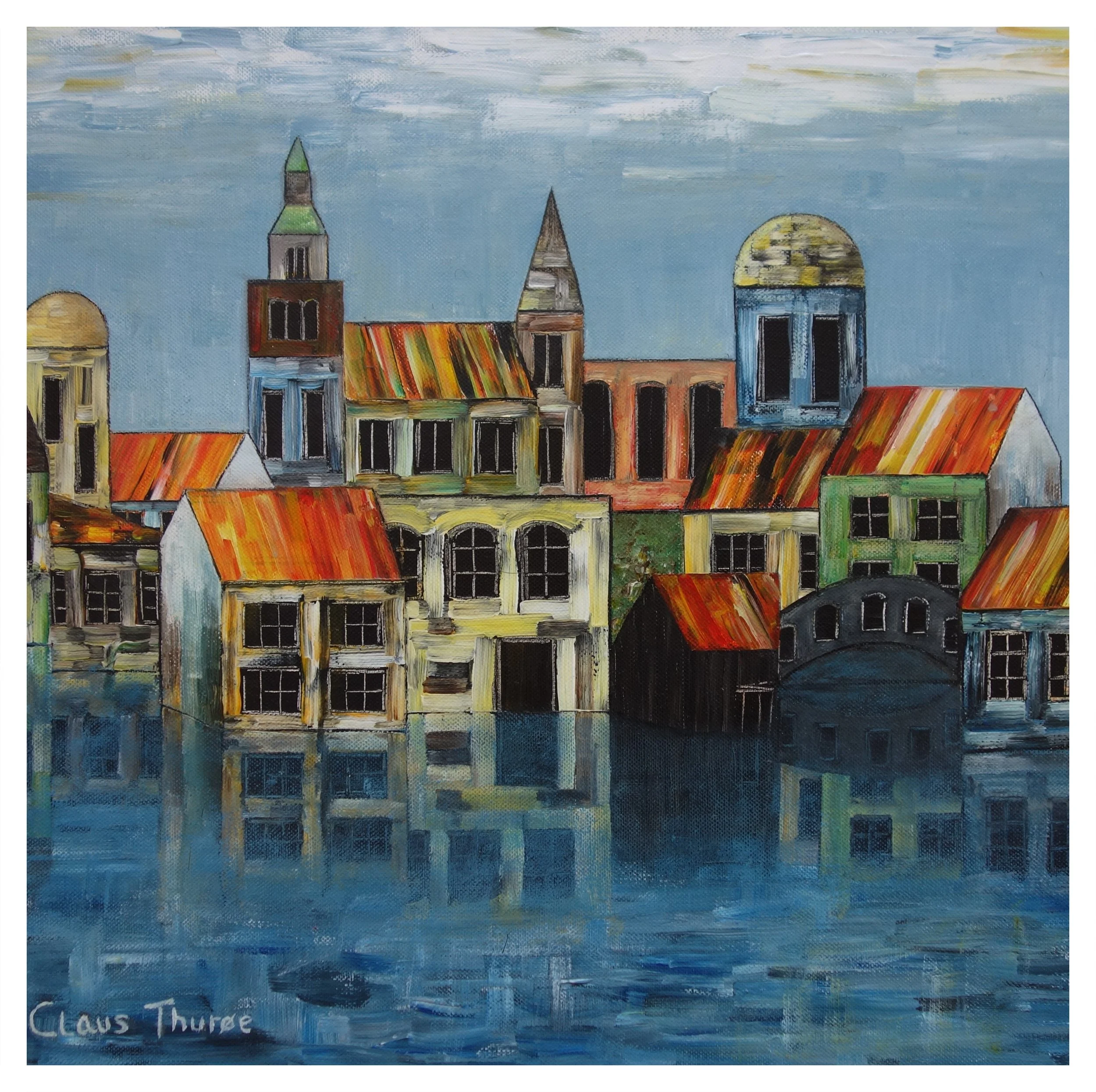 The Bridge - 40 x 40 cm