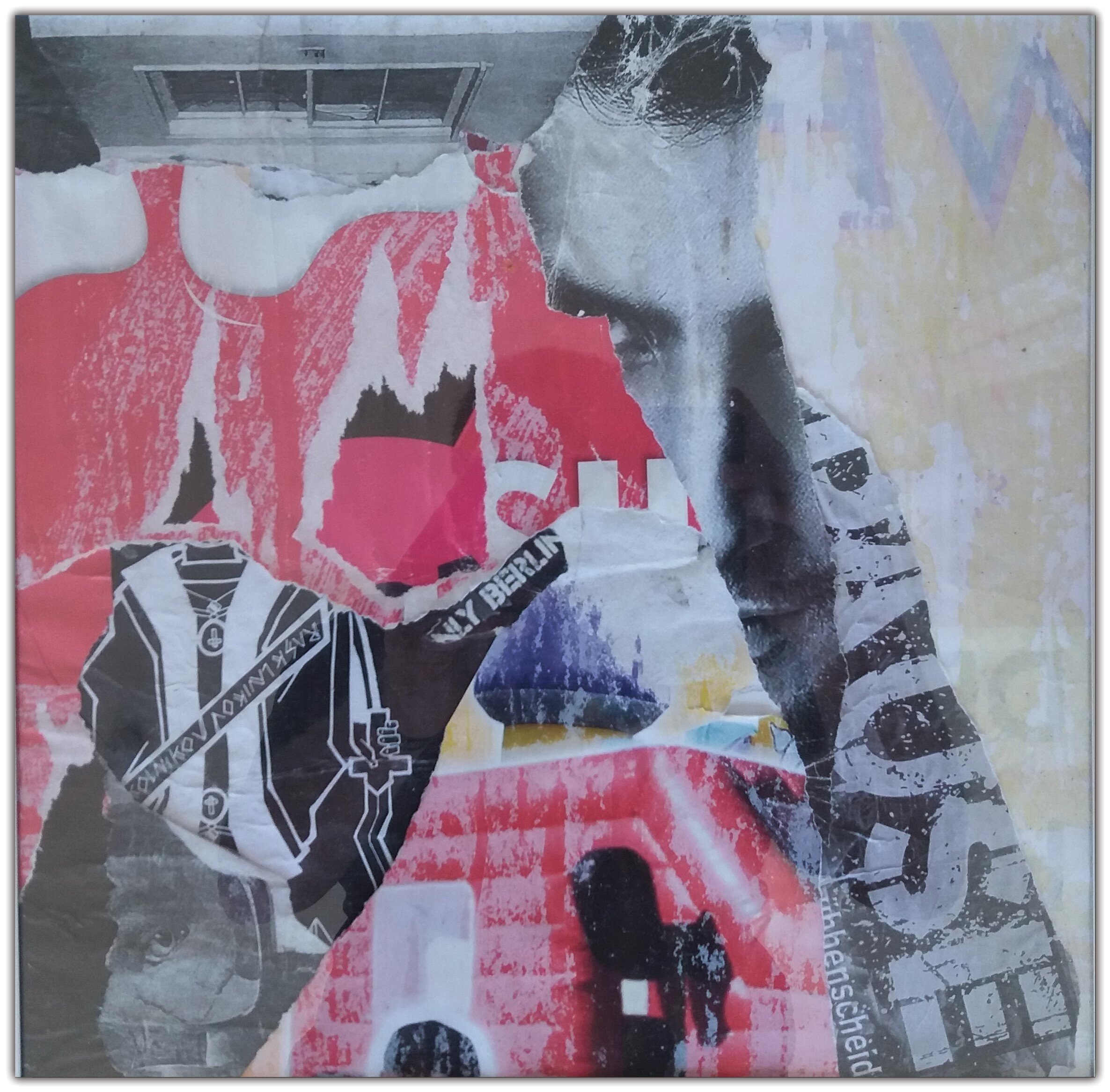 Street Poster Art - Berlin 2020 No 8. - 32 x 32 cm