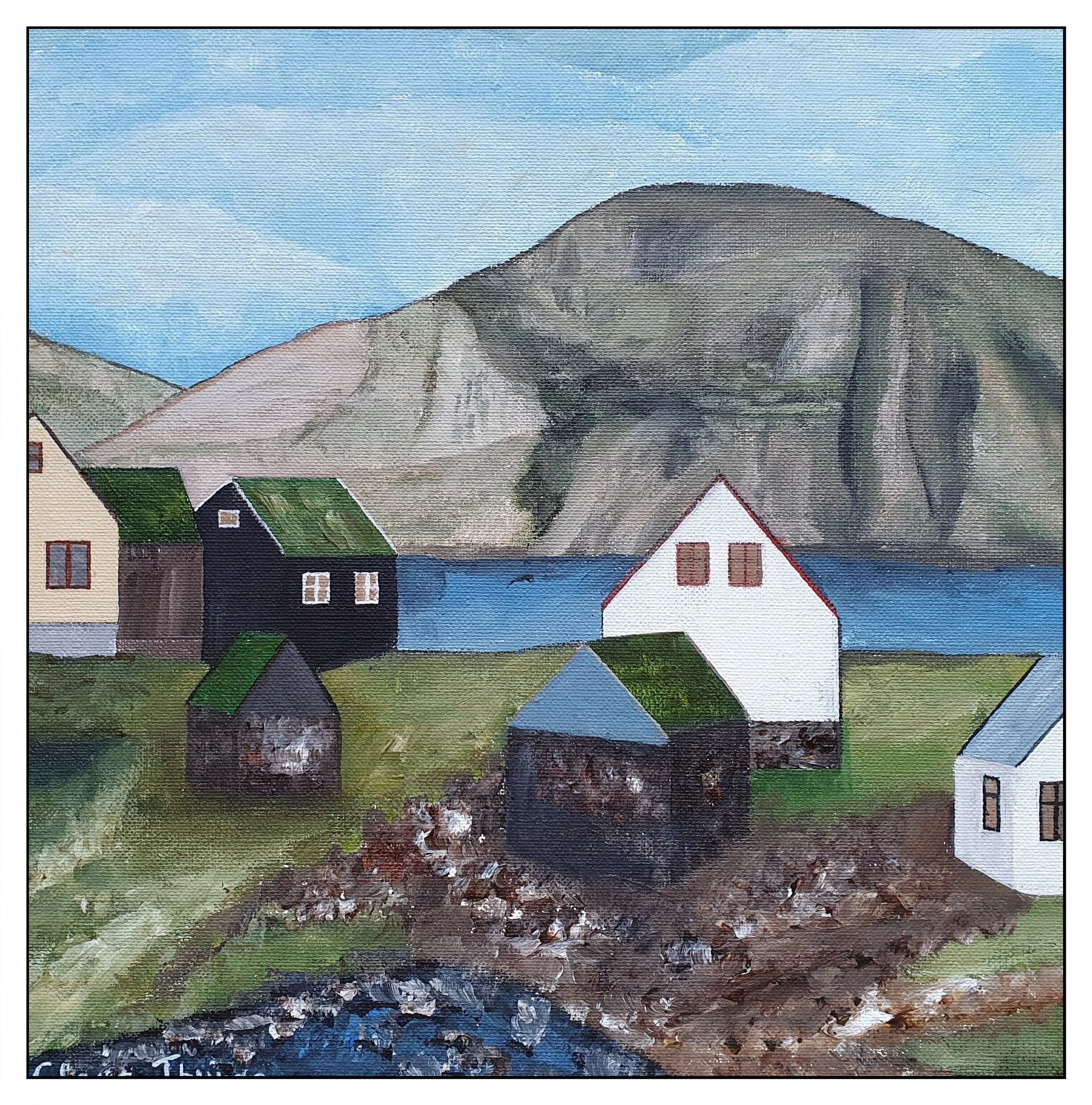 Bygden i Nord - 30 x 30 cm