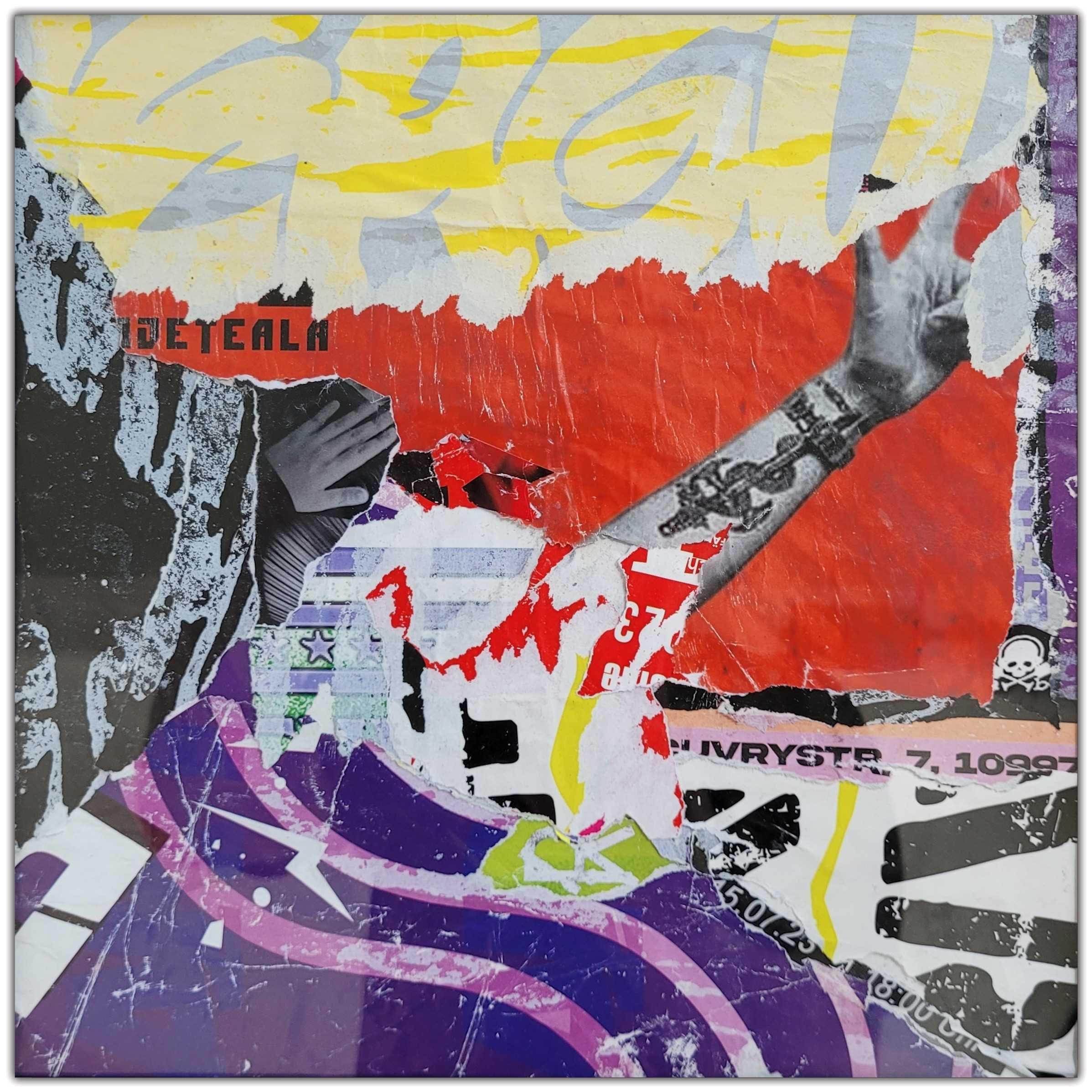 Street Poster Art - Berlin 2023 No 3. - 32 x 32 cm