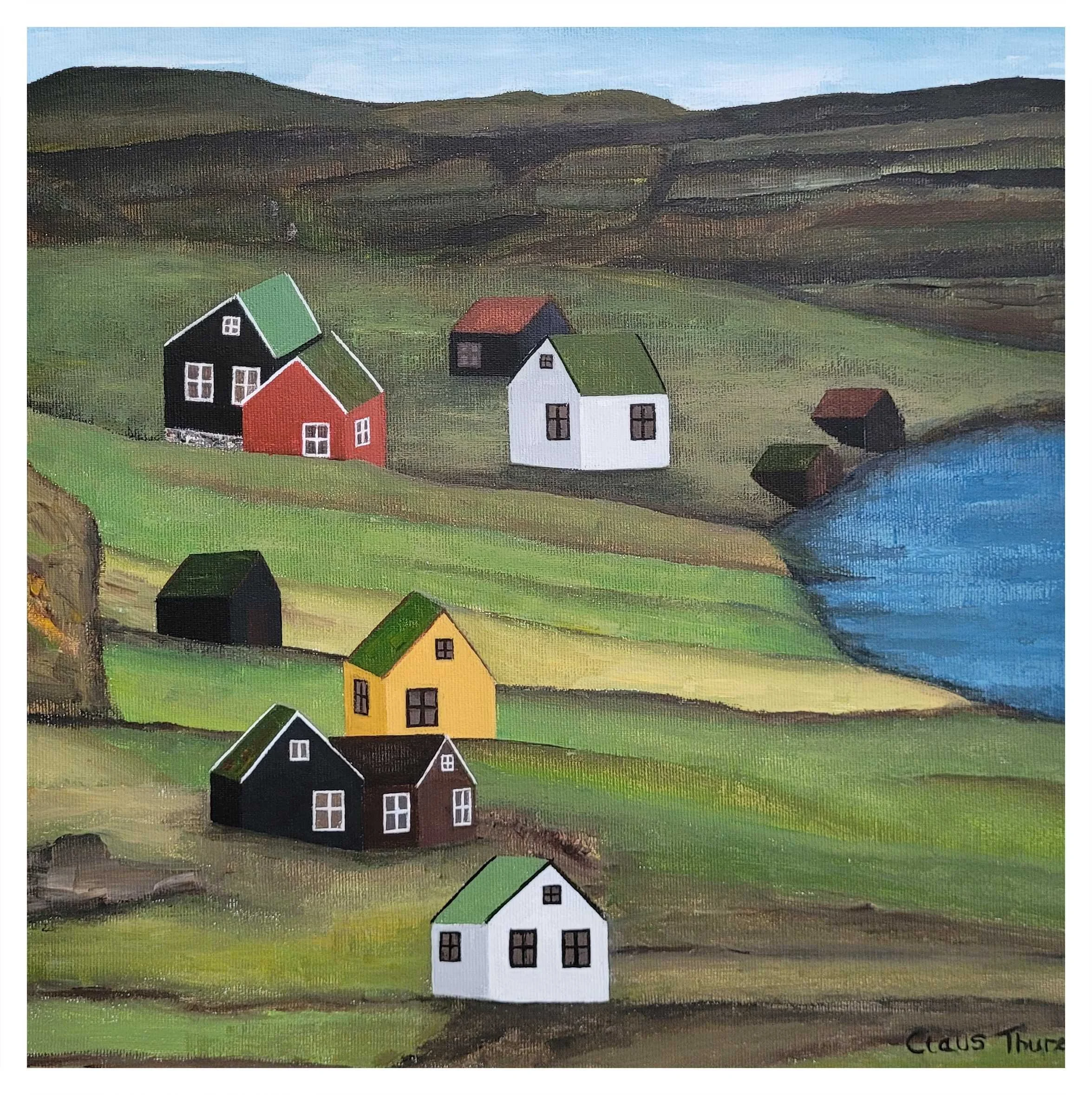 Markerne - 40 x 40 cm