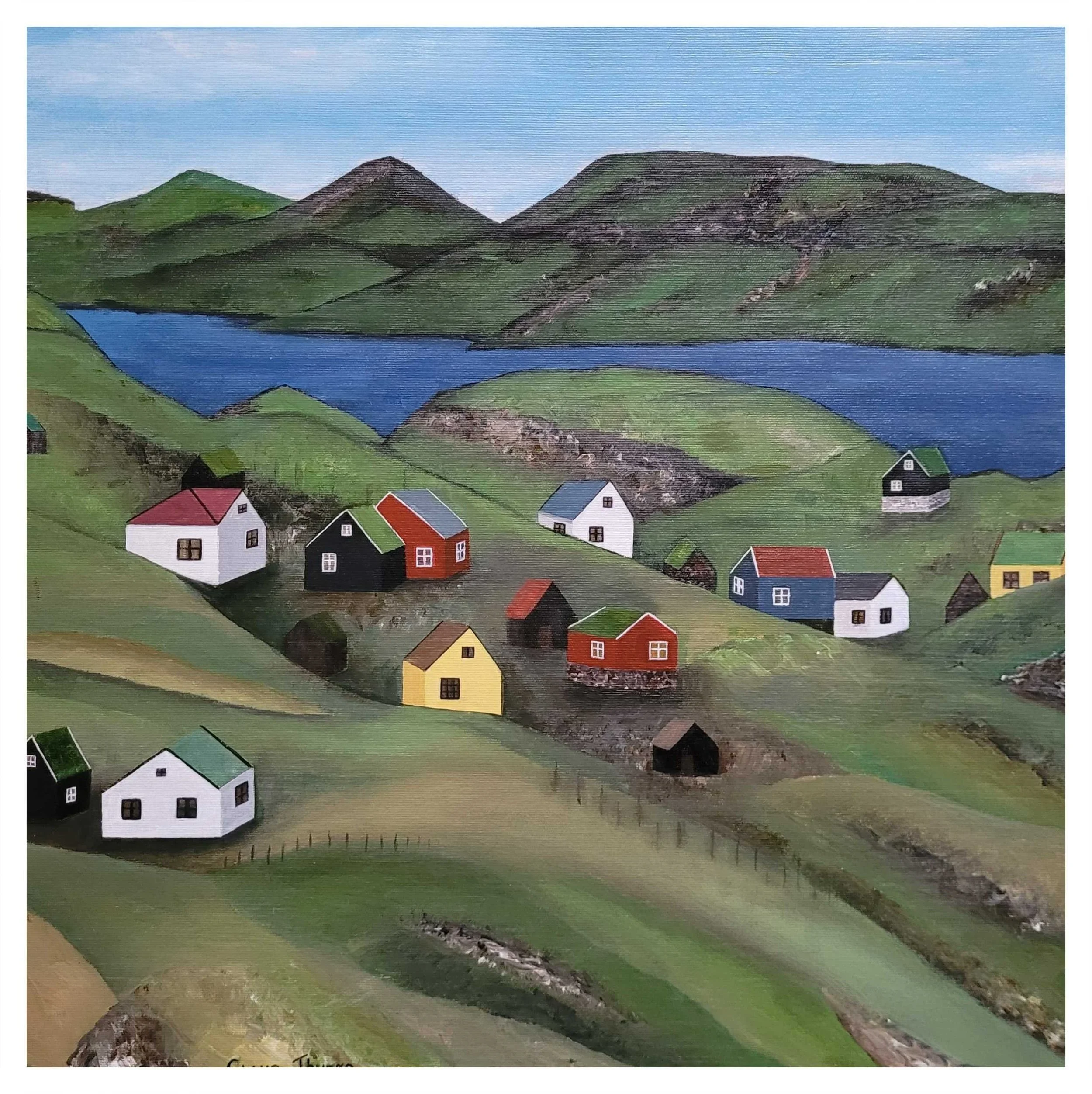 Hvitanes - 60 x 60 cm