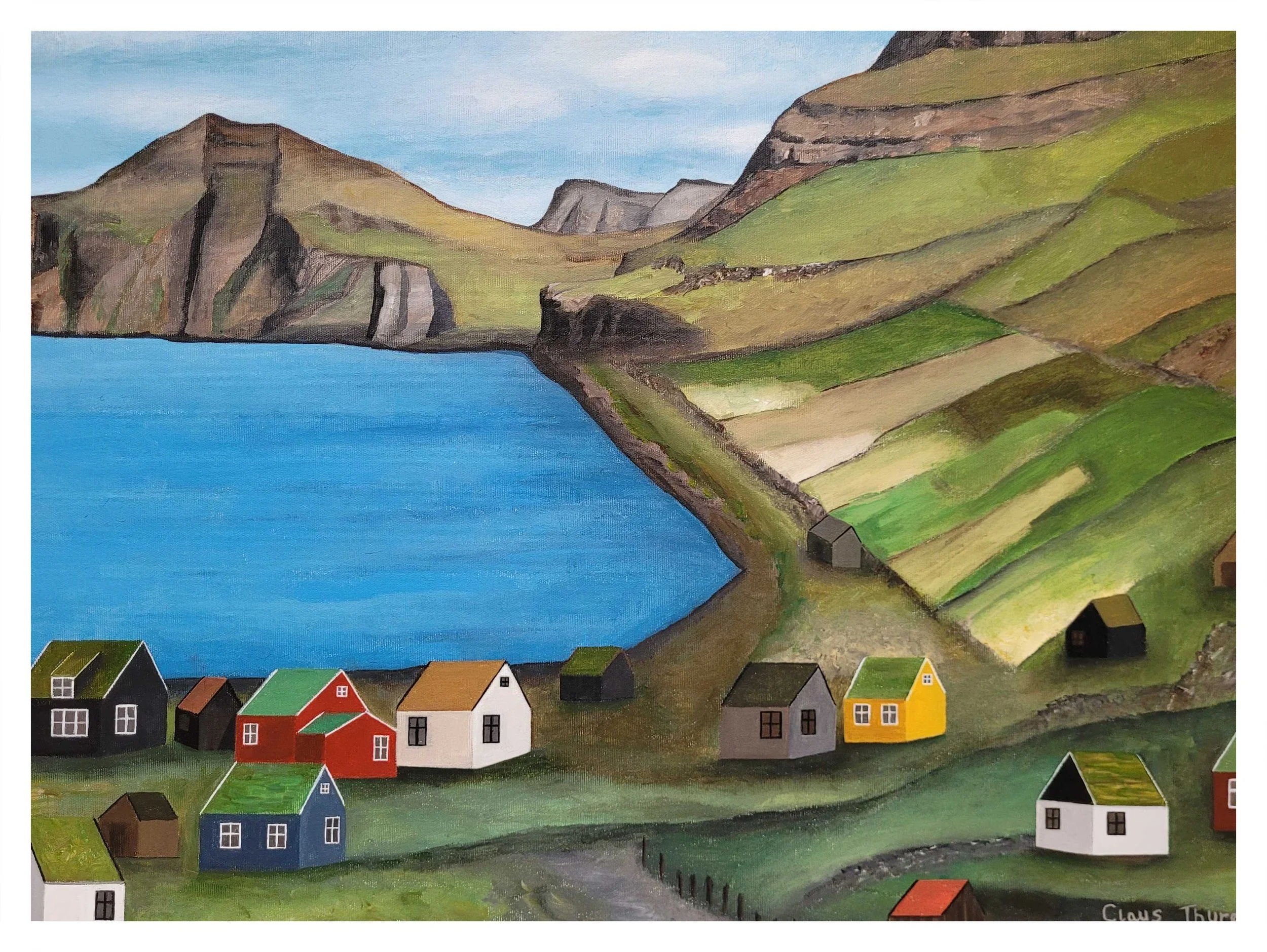 Udsigten - 80 x 60 cm