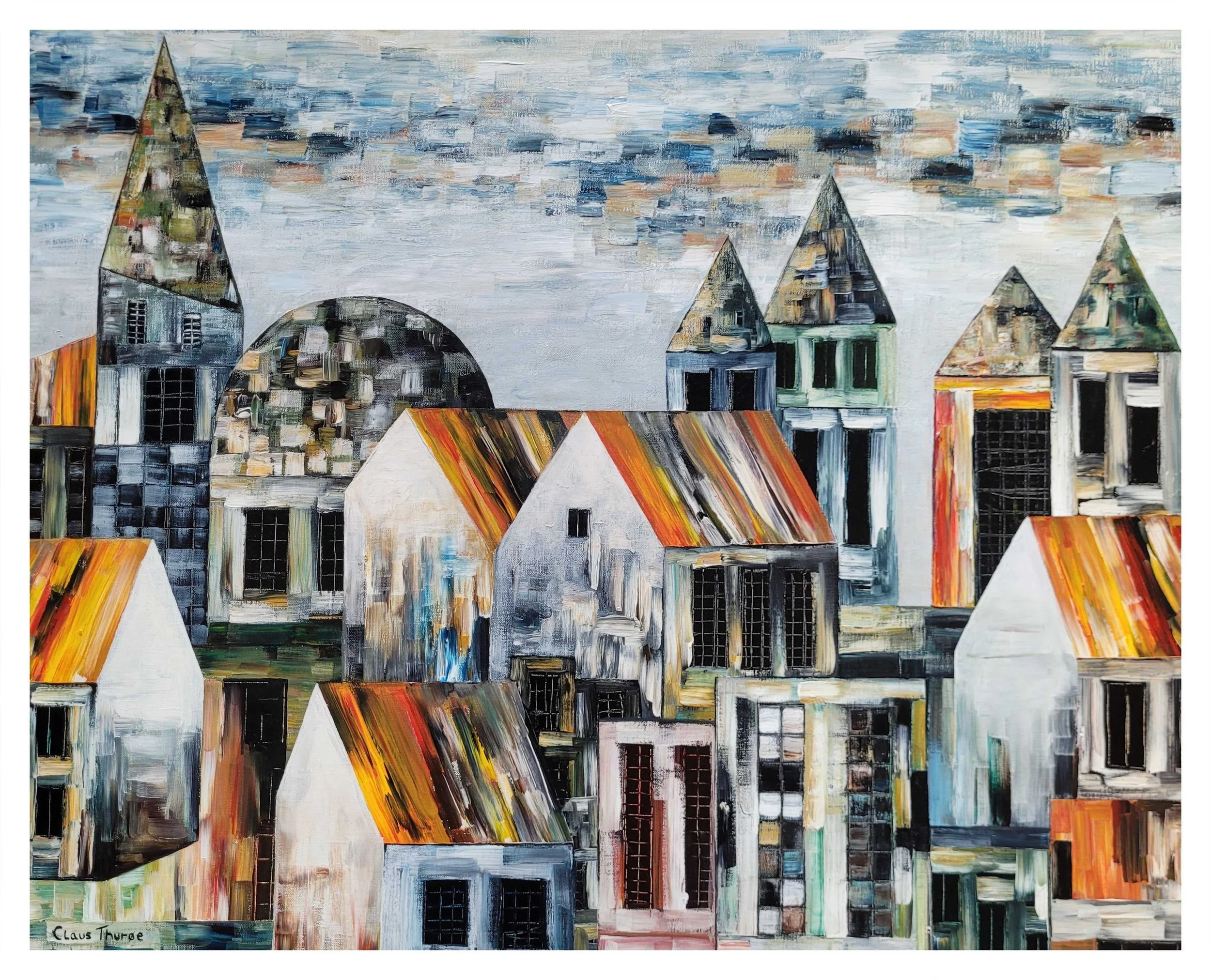 Ocean City - 80 x 100 cm