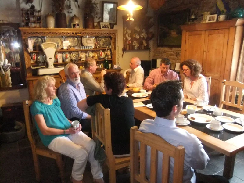 Back in the kitchen at Ballyboy
