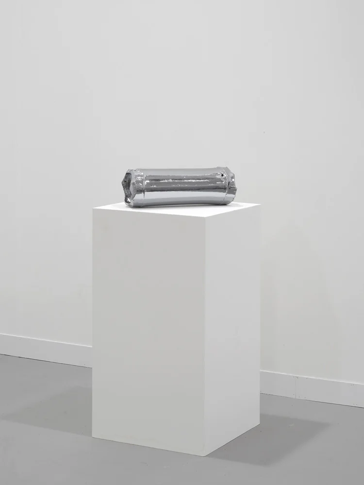 Untitled (Time Capsule) 2011 Chrome plated bamboo 15.2 x 15.2 x 43 cm / 6 x 6 x 17 in