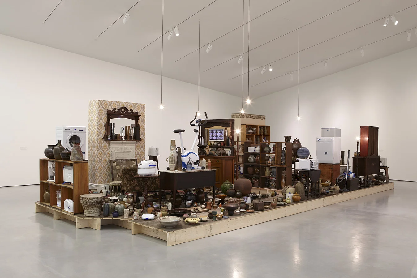 Matthew Darbyshire: The W.A Ismay Collection Installation View The Hepworth Wakefield, Wakefield, UK 2014