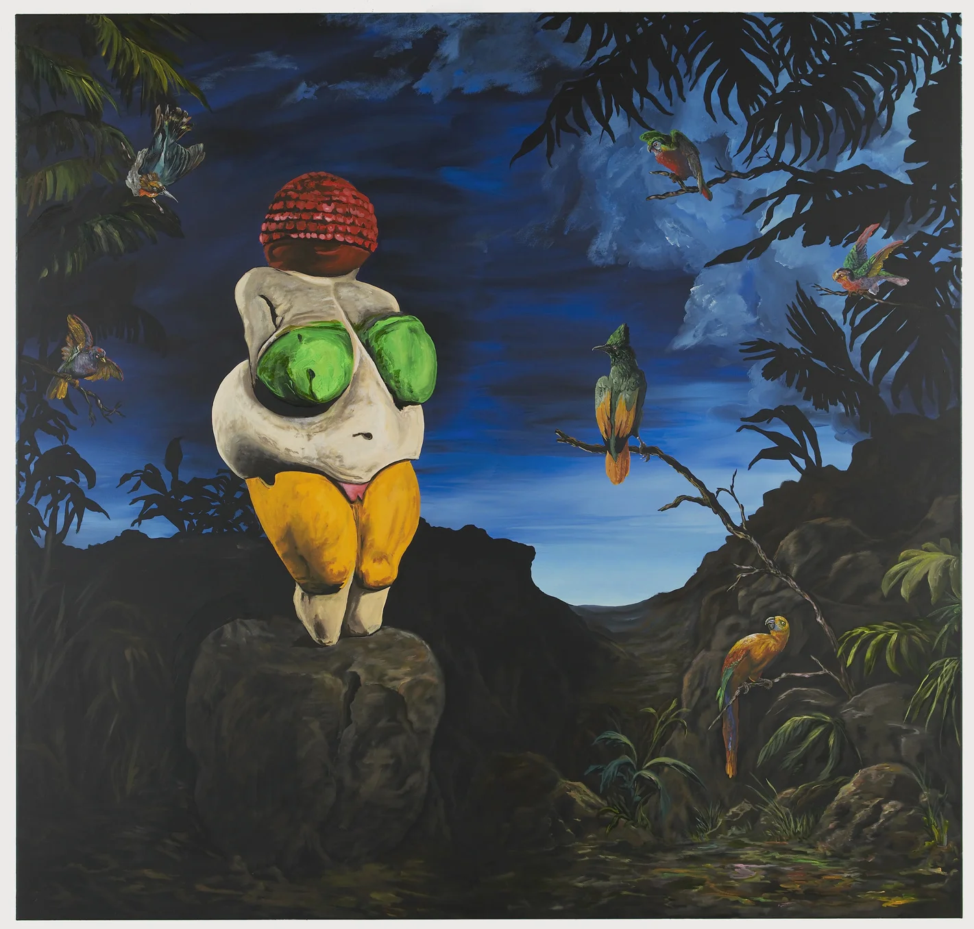 Mating Season 2013 Acrylic on canvas 225 x 235 cm / 88.5 x 92.5 in