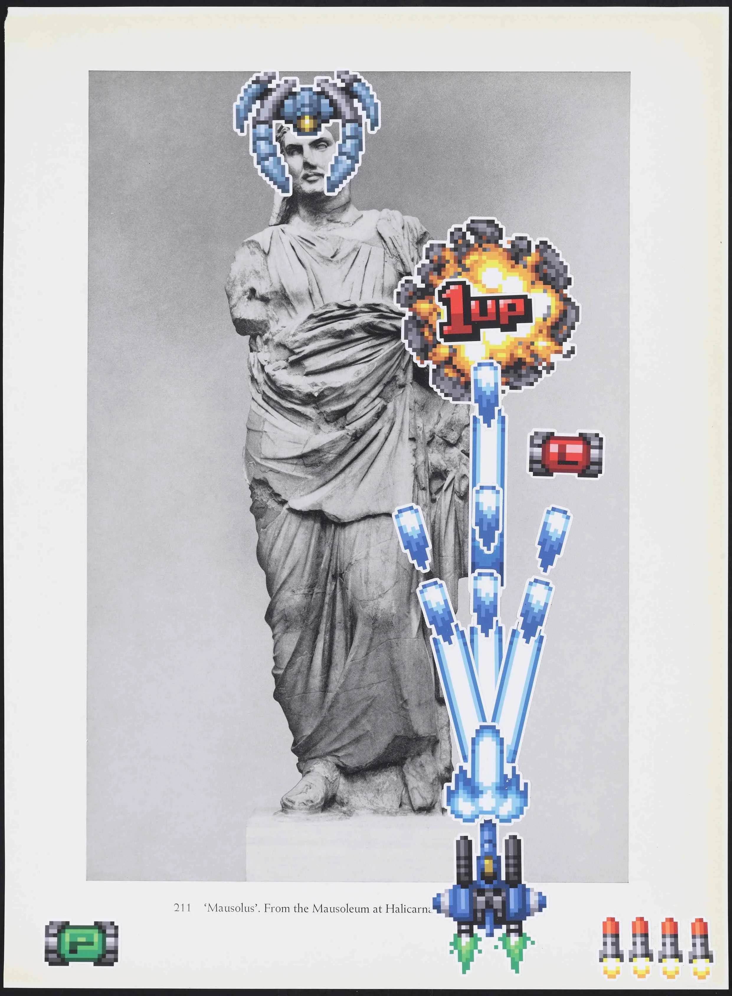 Untitled 2012 Collage 30.5 x 22.9 cm / 12 x 9 in, 44.5 x 34.9 cm / 17.5 x 13.8 in framed