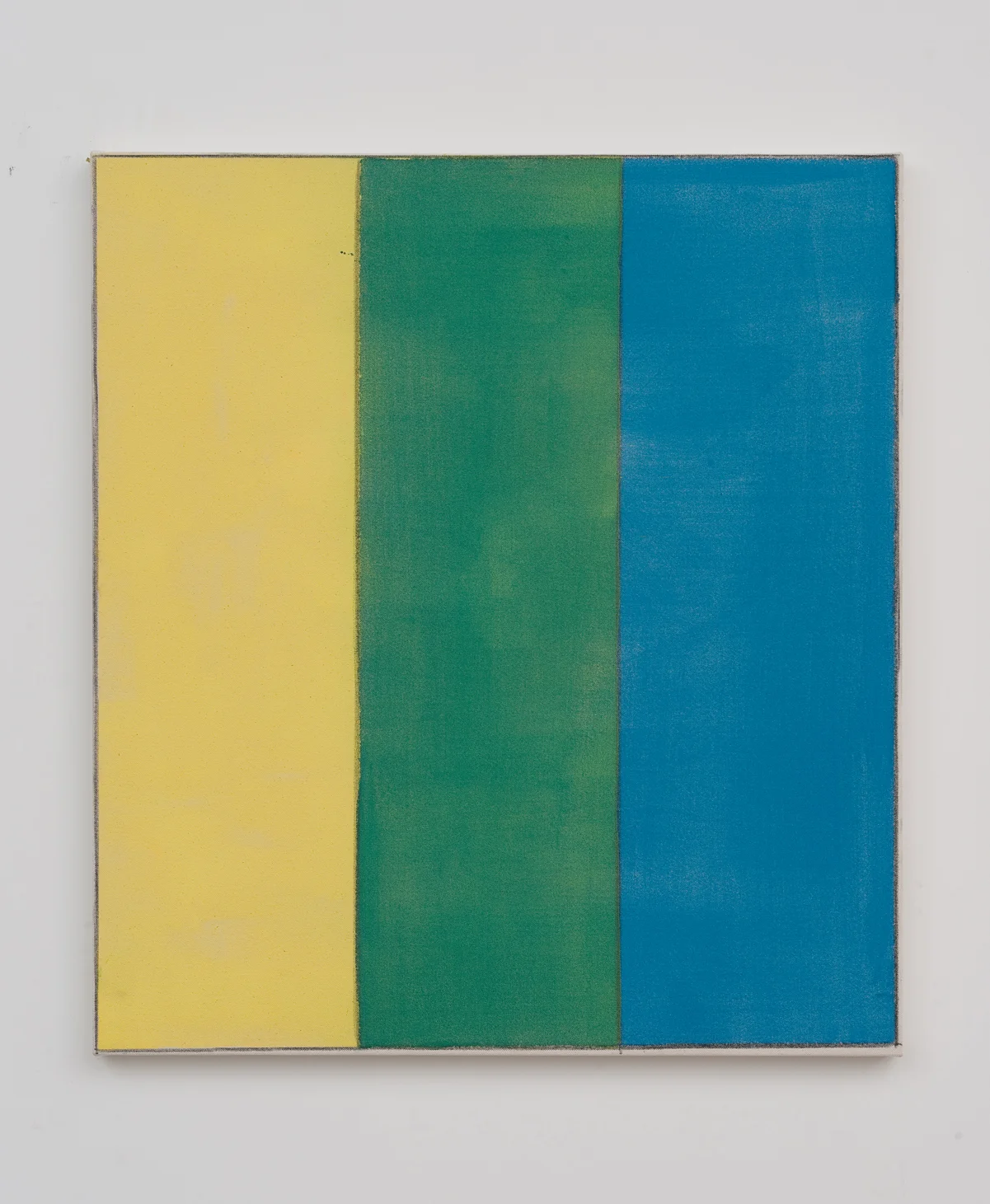 Two (Three) 2013 Acrylic and pencil on canvas 76.2 x 68.5 cm / 30 x 27 in