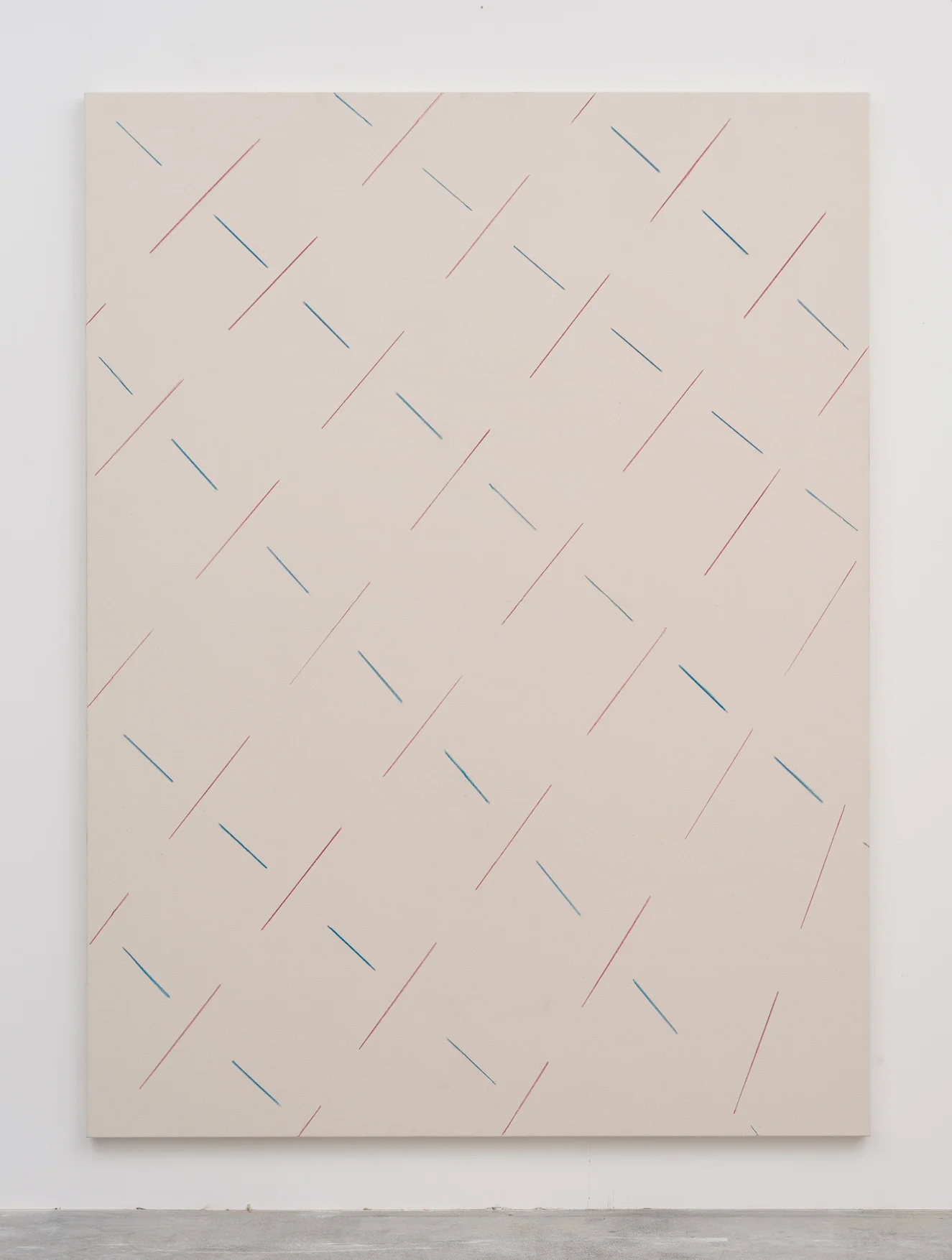 Arches 2013 Pencil on canvas 203.2 x 152.4 cm / 80 x 60 in