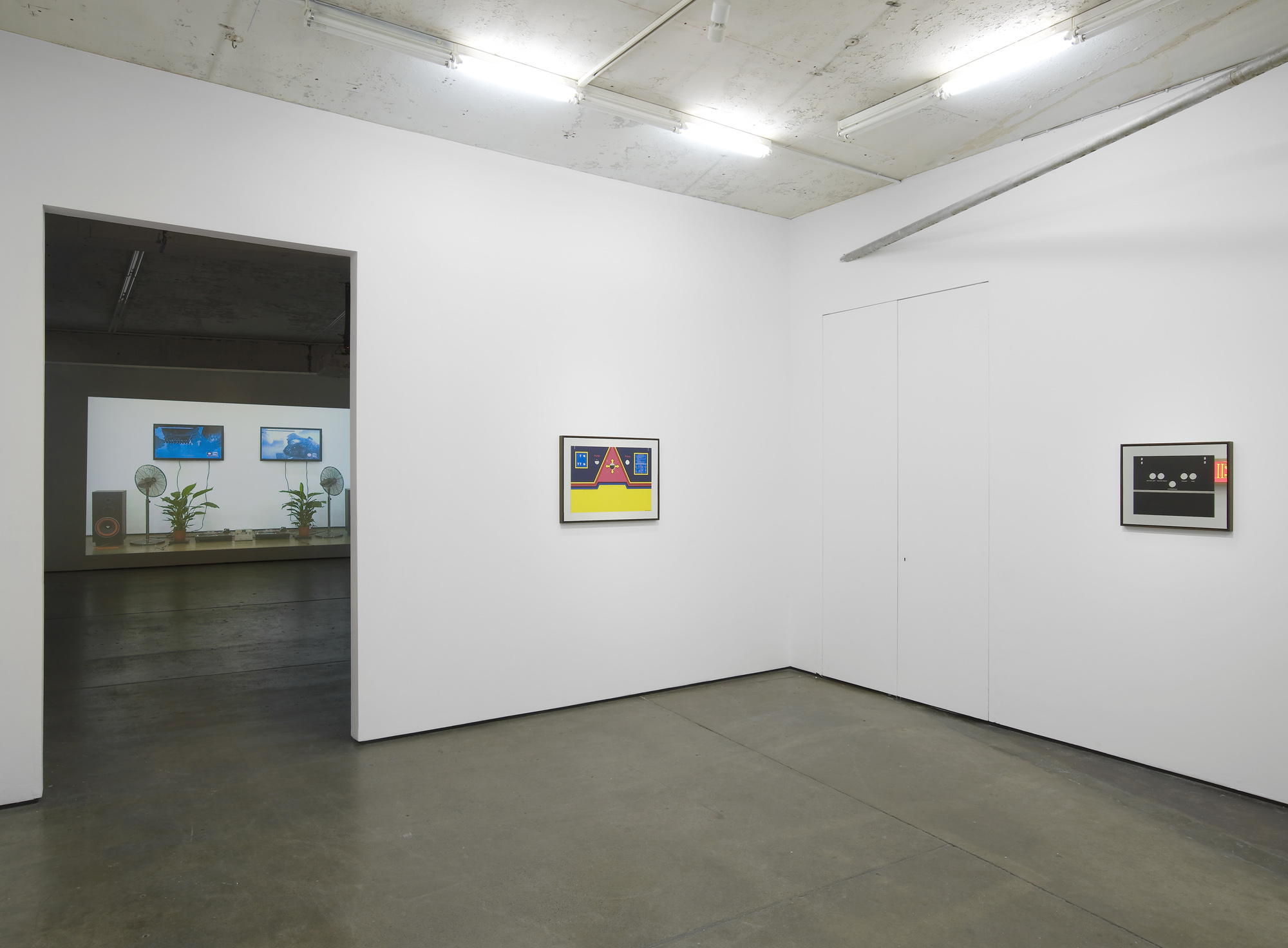      Installation view   Herald St, London   2013  