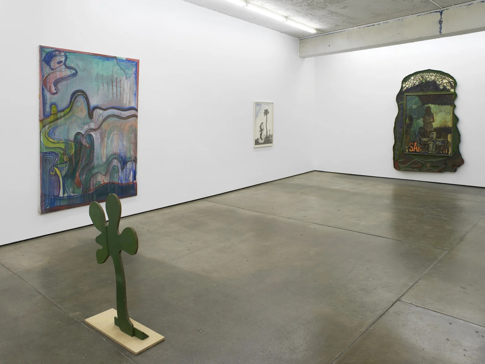 Installation view Herald St, London
