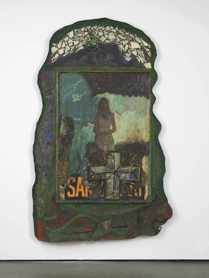 Untitled (Altar) 1972 Mixed media 240 x 130 x 15 cm / 94.4 x 51.1 x 6 in 