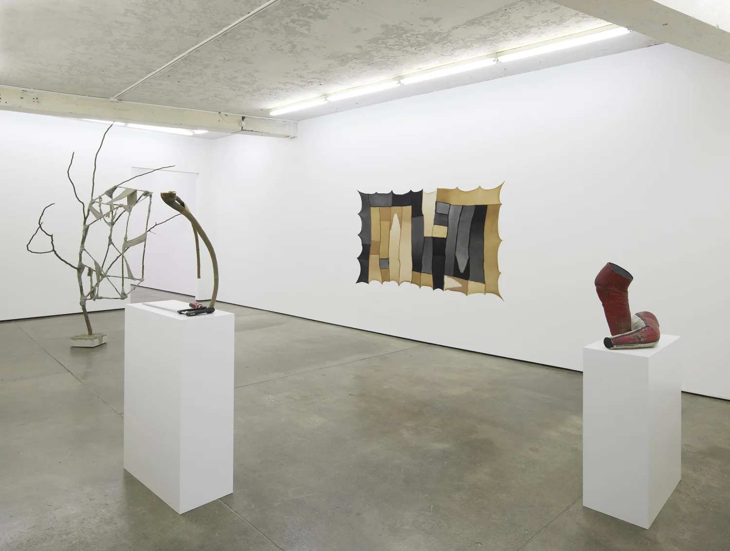 Installation view Herald St, London