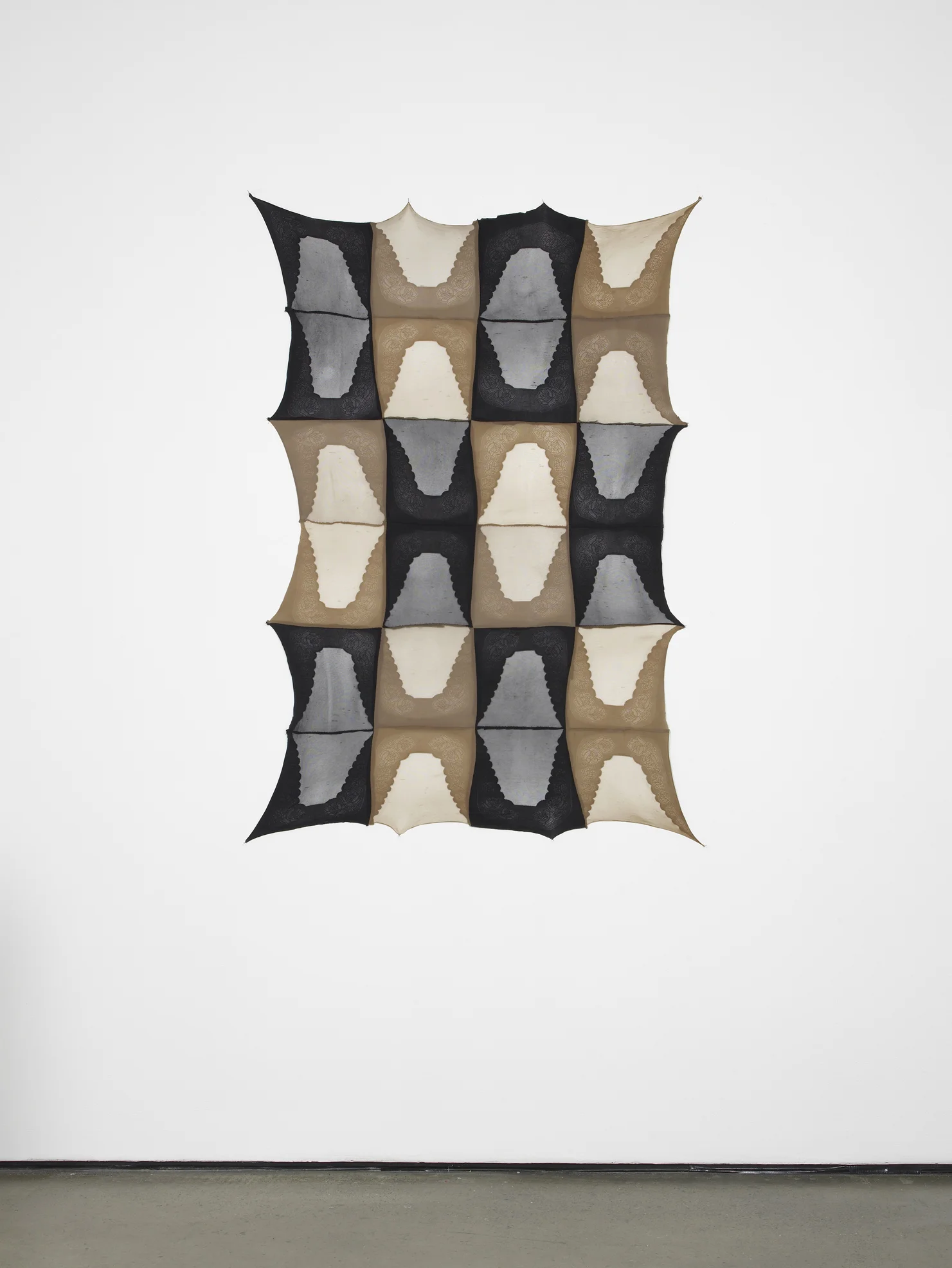Repeat I 2012 90% nylon, 10% elastane, fabric stiffener 142 x 97.5 cm / 55.9 x 38.4 in