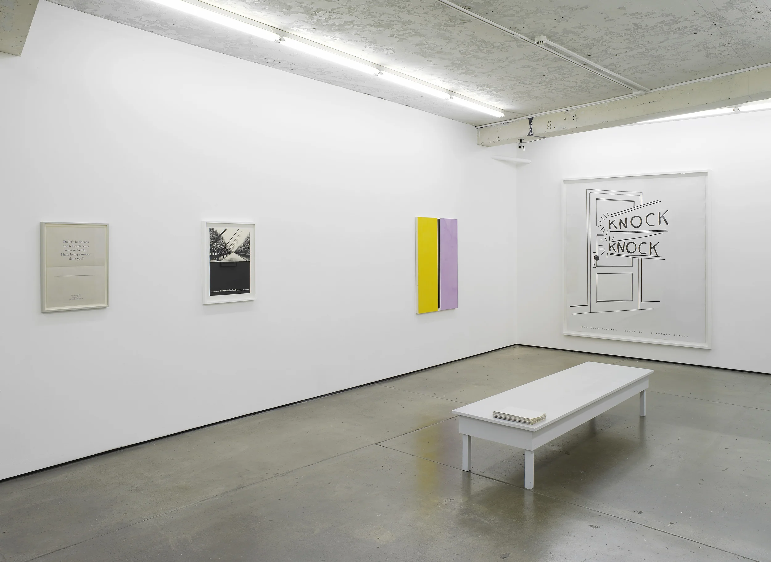 Installation View Herald St, London