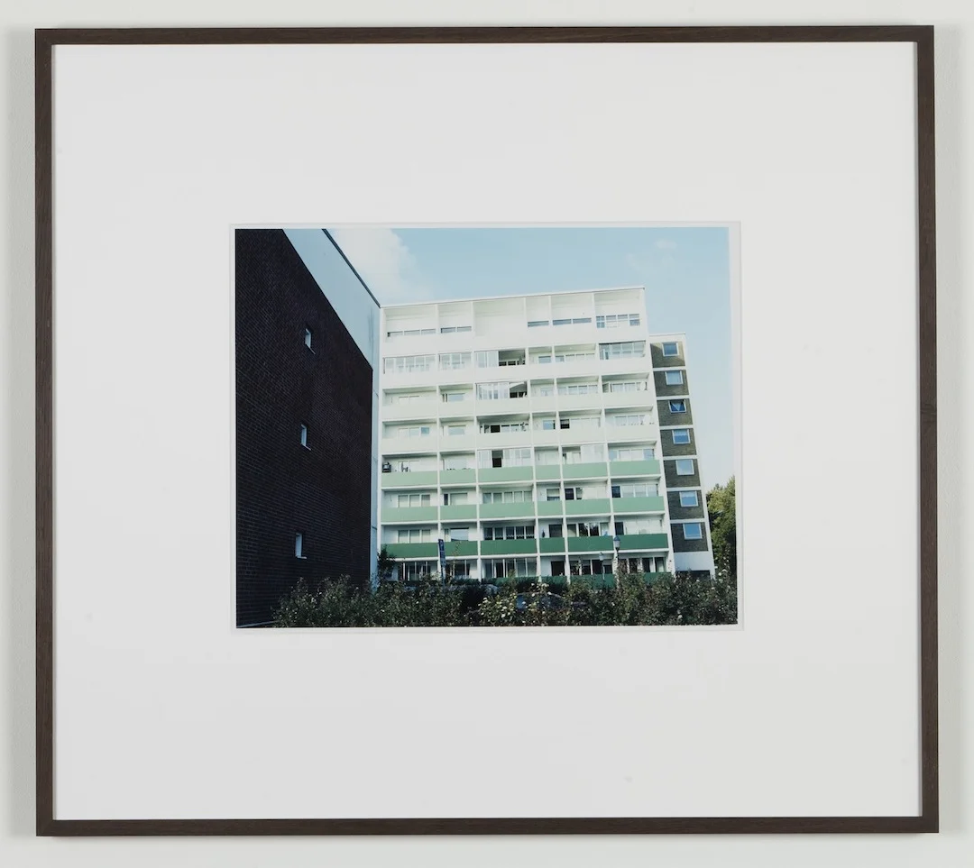 Fredrik Vaerslev My Architecture (Malmoe #01) 2008-2011 Chromeogenic print on fuji archival grey photo paper 65 x 72.5 cm / 25.5 x 28.5 in framed
